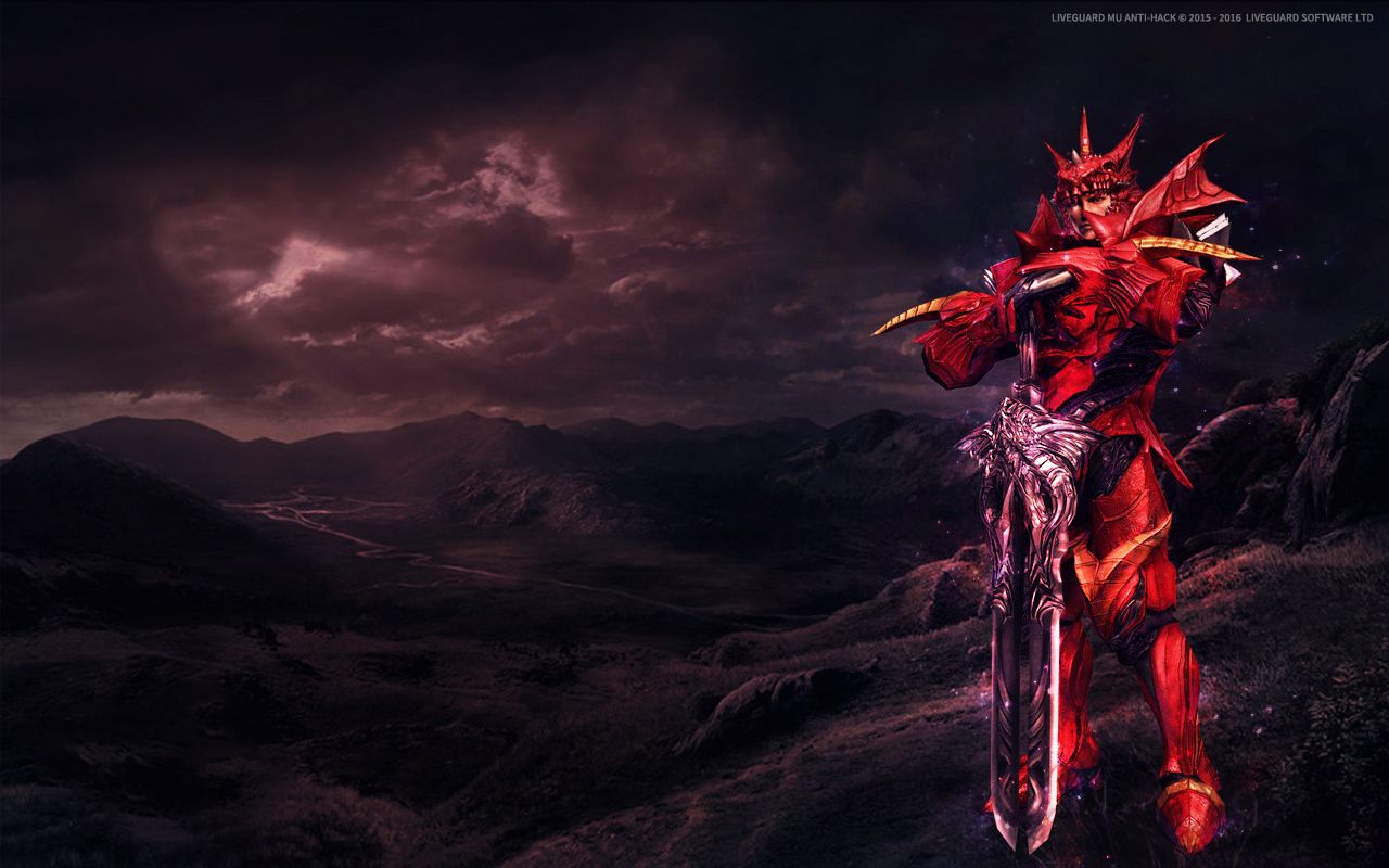 Guerriero armatura rossa demone, 1280x800 720p, Laptop