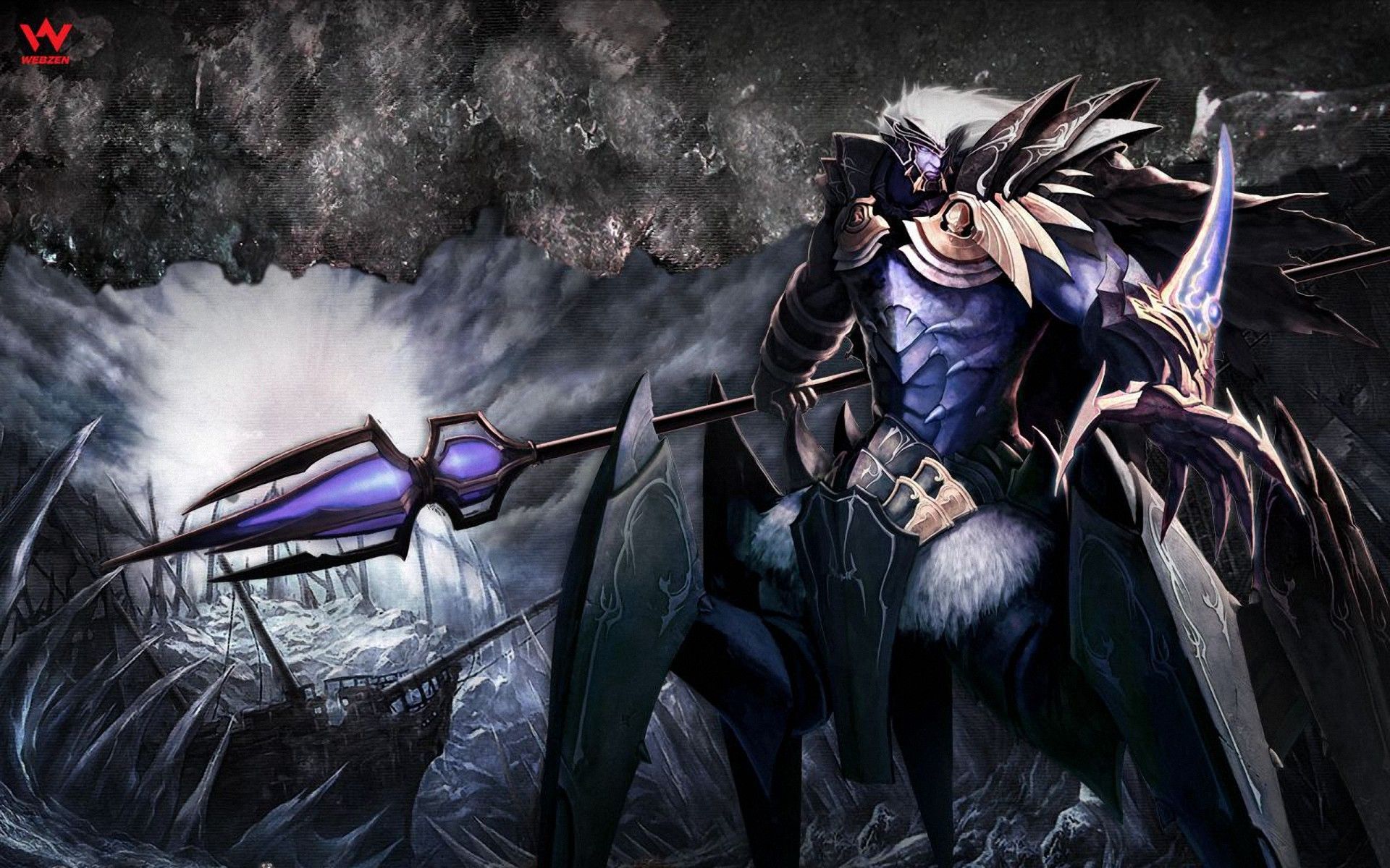 MU Online personaggio scuro, 1920x1200 Full HD+ WUXGA, Desktop