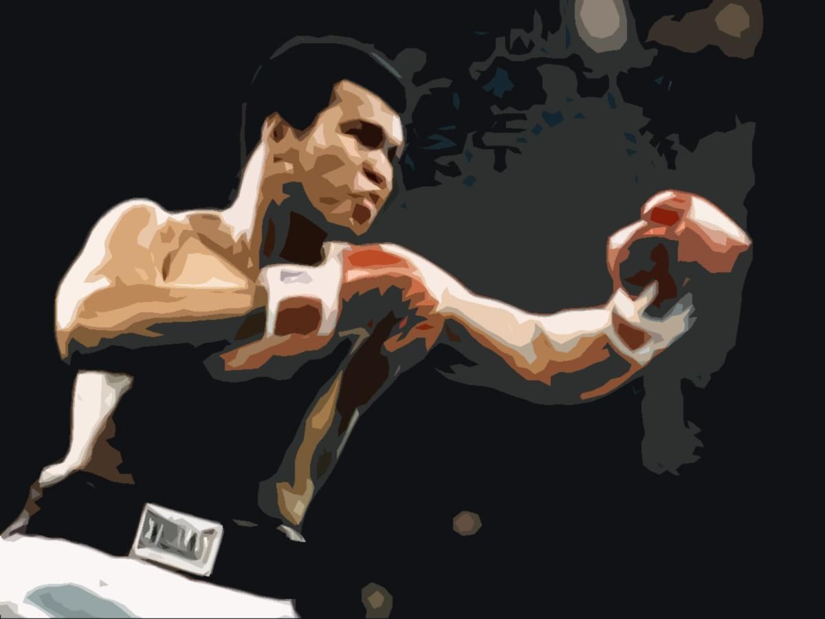 Muhammad Ali pugile stilizzato, 1200x900 HD, Desktop
