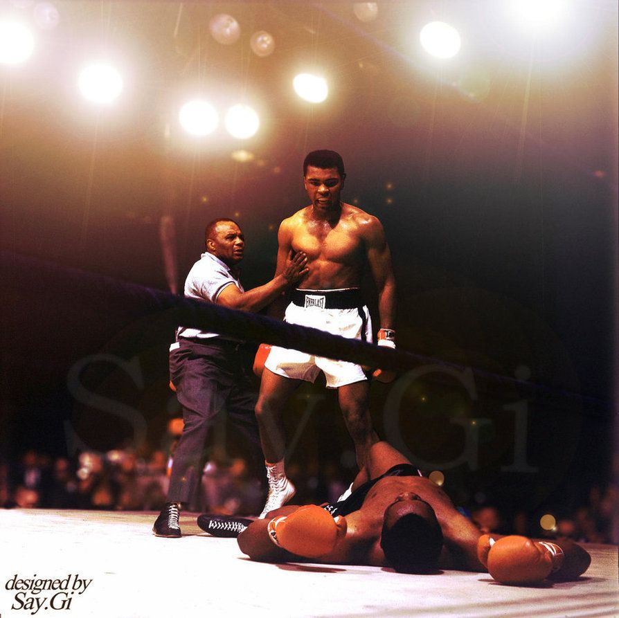 Muhammad Ali sul ring boxe, 894x893 HD, Desktop