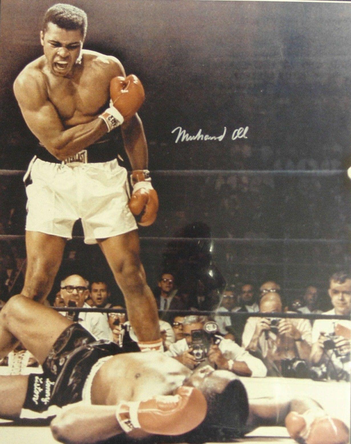 Muhammad Ali sul ring boxe, 1231x1554 Verticale, iPhone Air