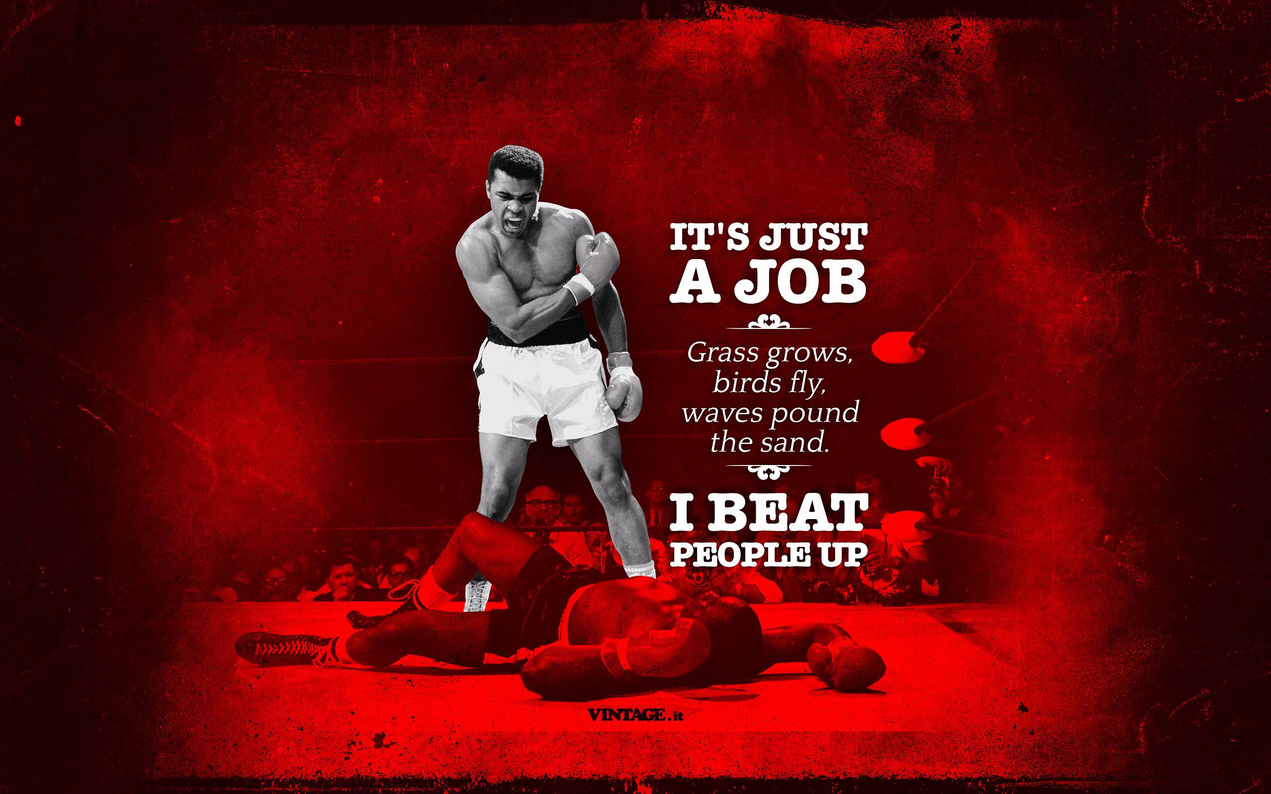 Muhammad Ali boxe rosso, Cassius Clay, 2560x1600 WQXGA, Desktop