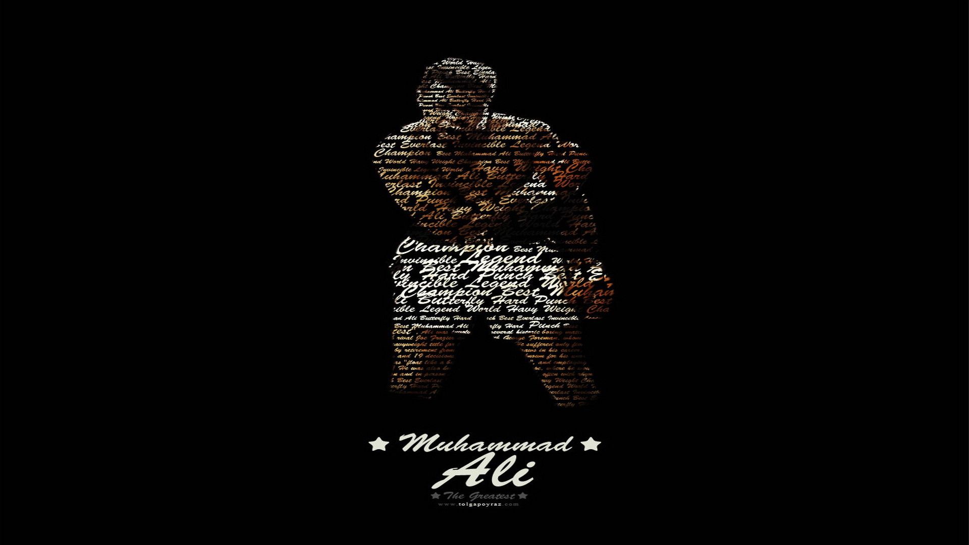 Muhammad Ali silhouette testo, 1920x1080 1080p, Desktop