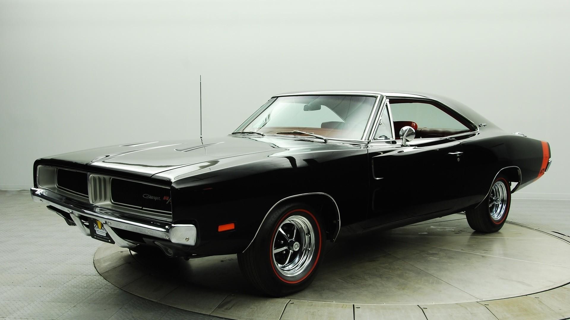 Dodge Charger nera classica, 1920x1080 1080p, PC Desktop