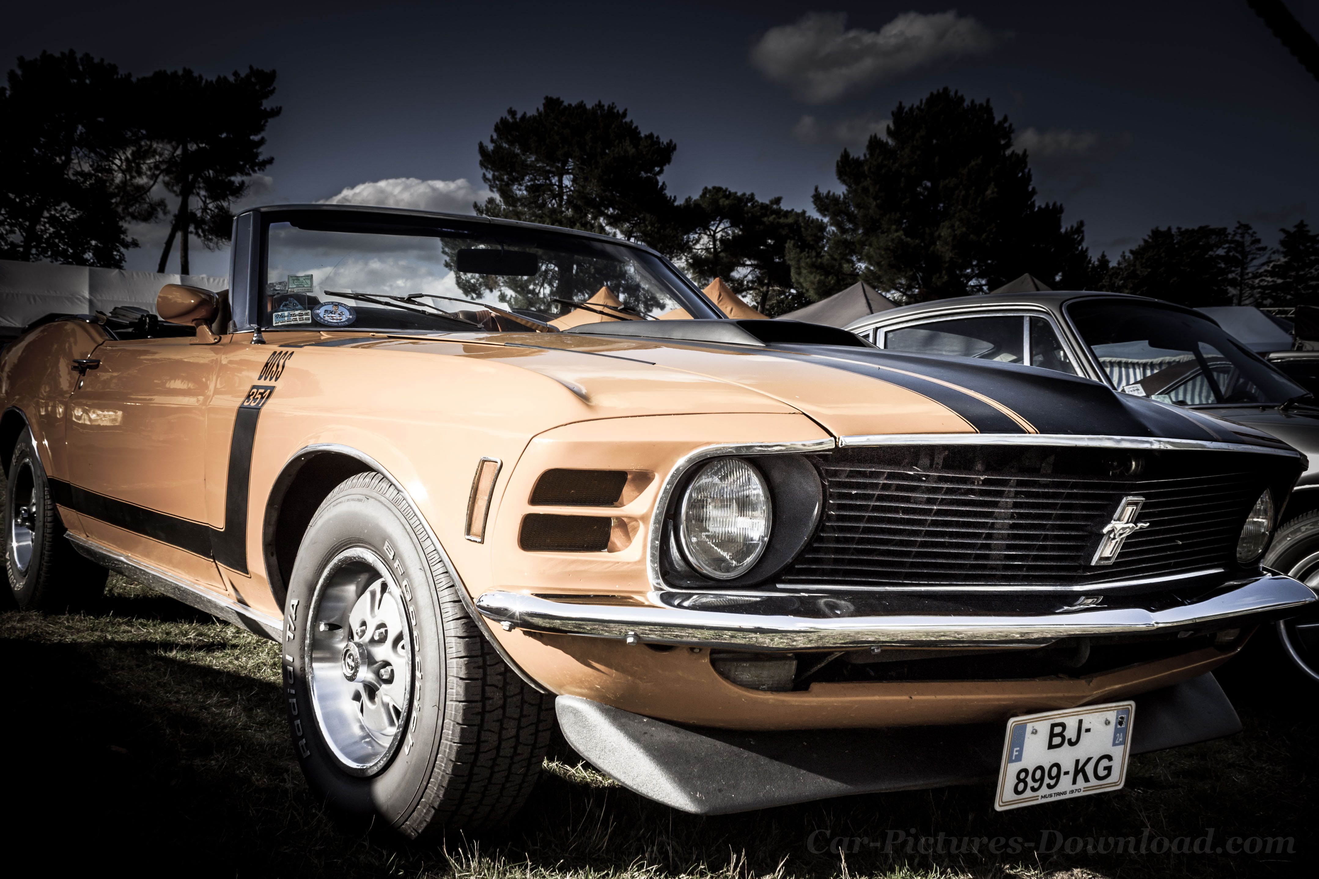 Ford Mustang classica cabriolet, 4315x2877 Ultra HD, 4K TV