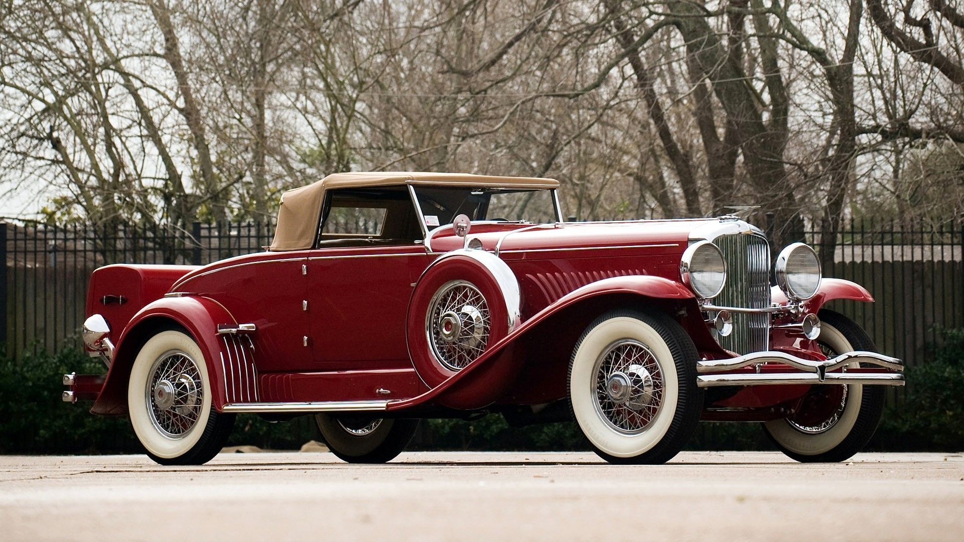 Auto d'epoca rossa vintage, 1920x1080 Full HD 1080p, Desktop
