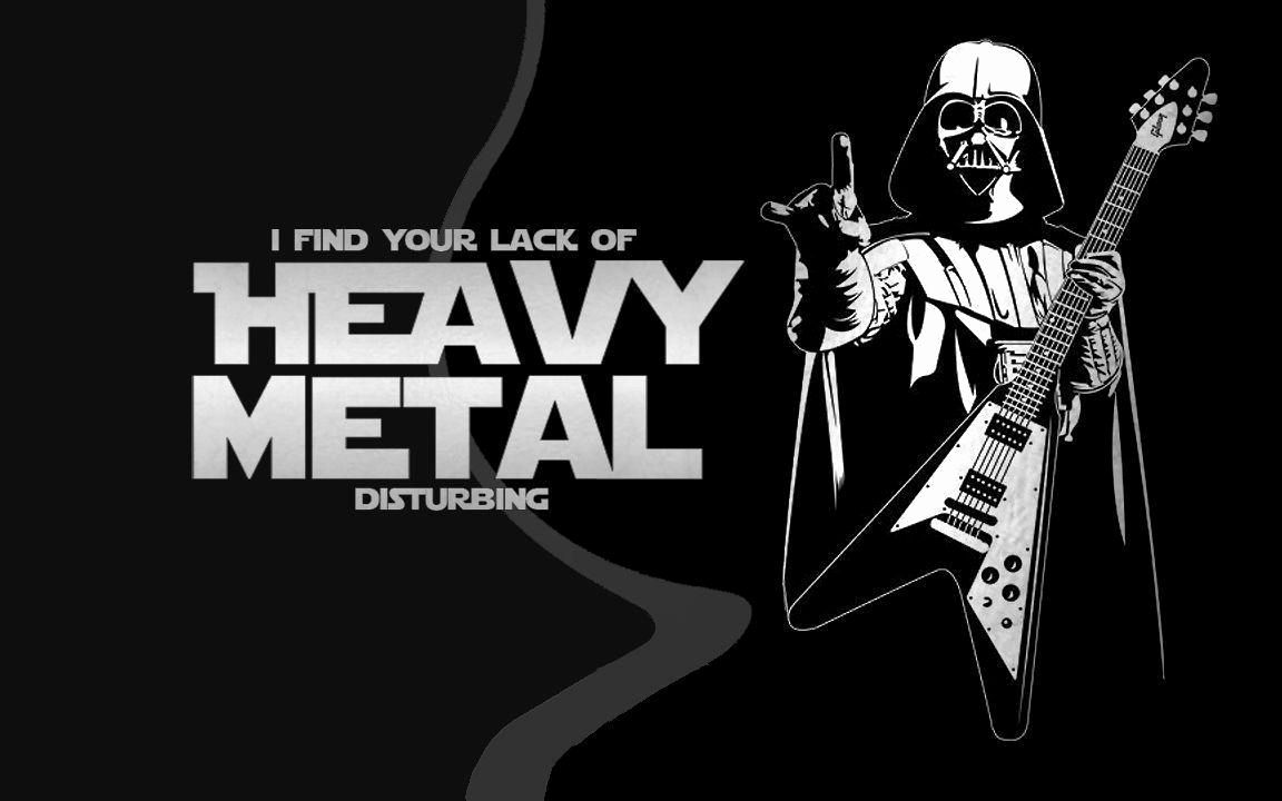 Darth Vader chitarra heavy metal, 1152x720 HD, PC Desktop
