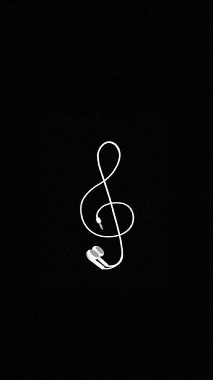 Chiave di violino nera, 719x1280 Verticale, Mobile