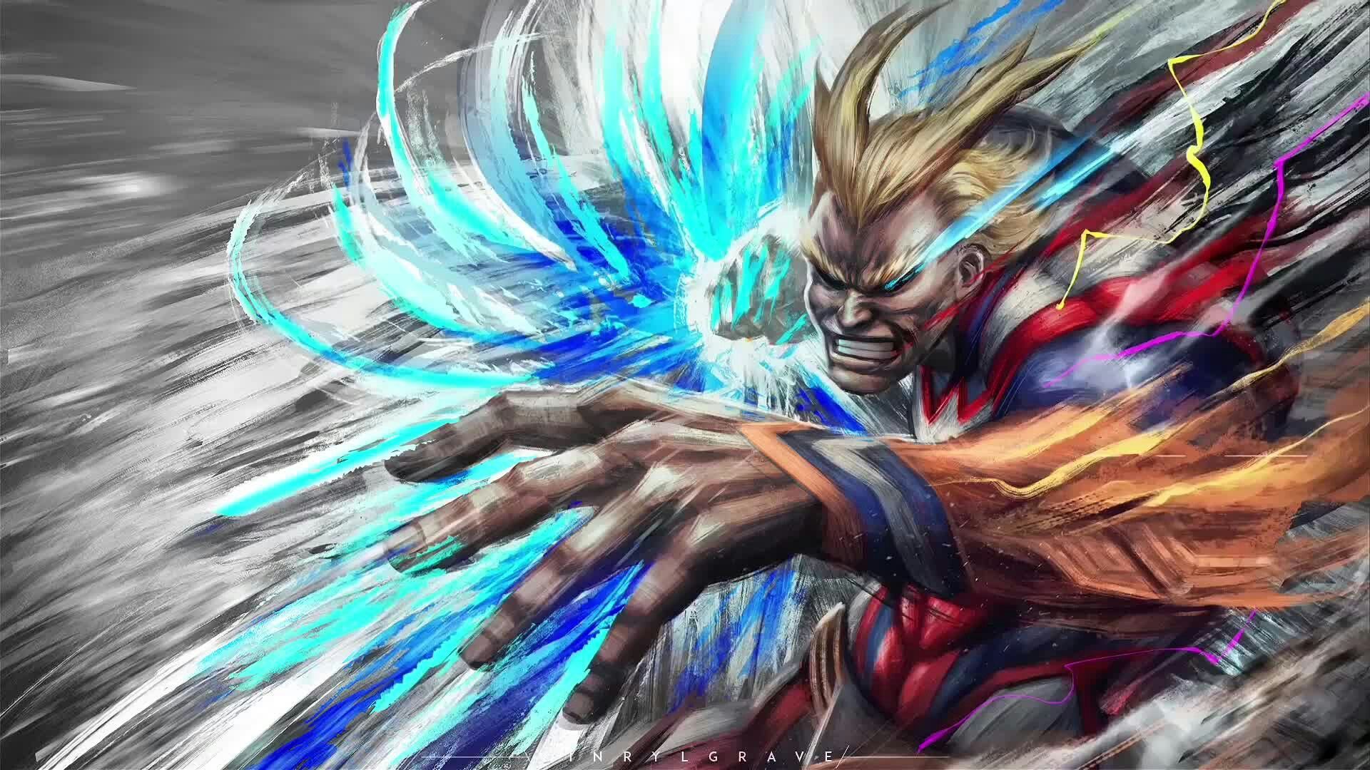 All Might United States Smash, My Hero Academia, 1920x1080 1080p, Desktop