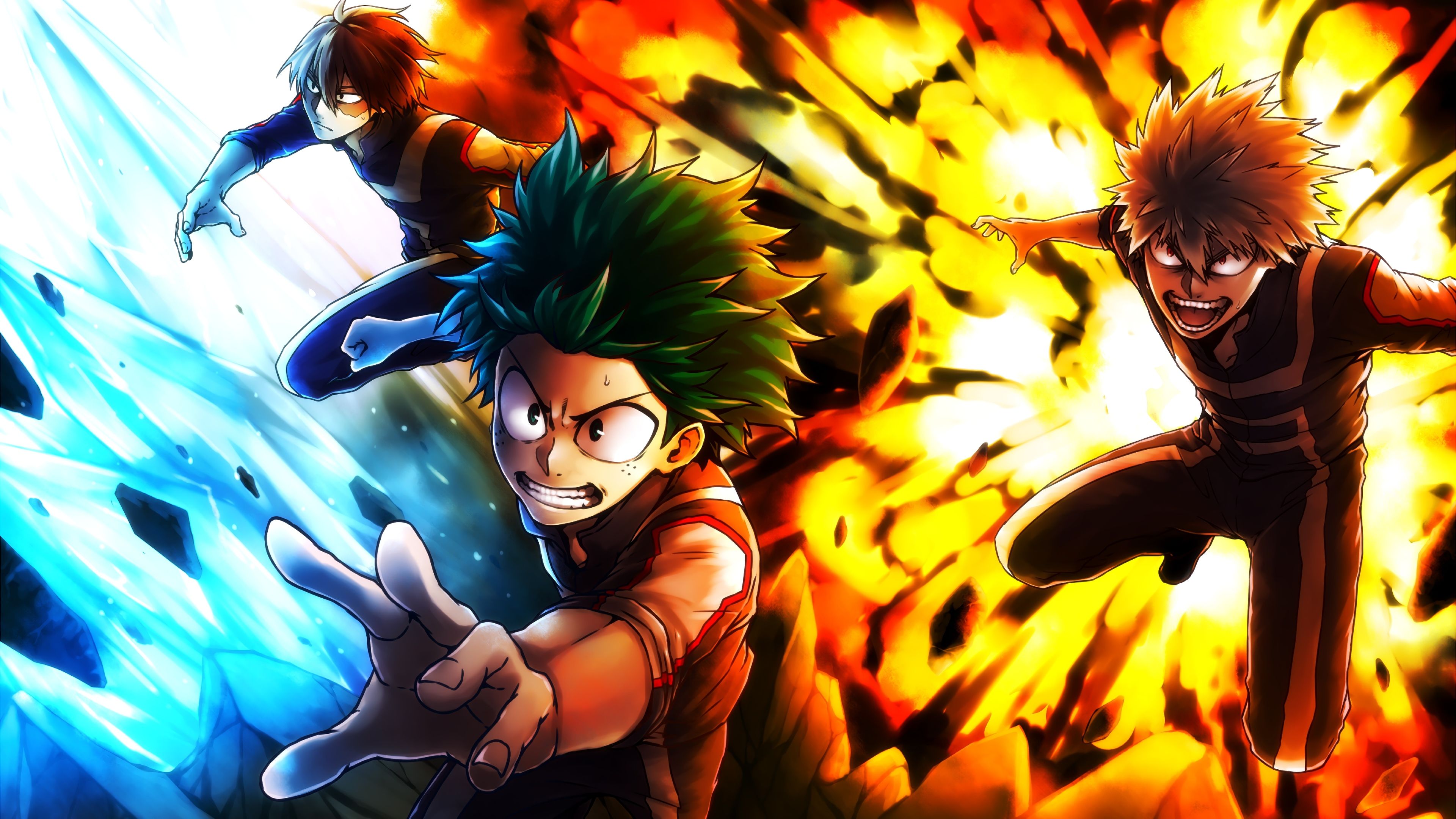 Deku My Hero Academia, One For All, 1920x1080 Full HD, Desktop