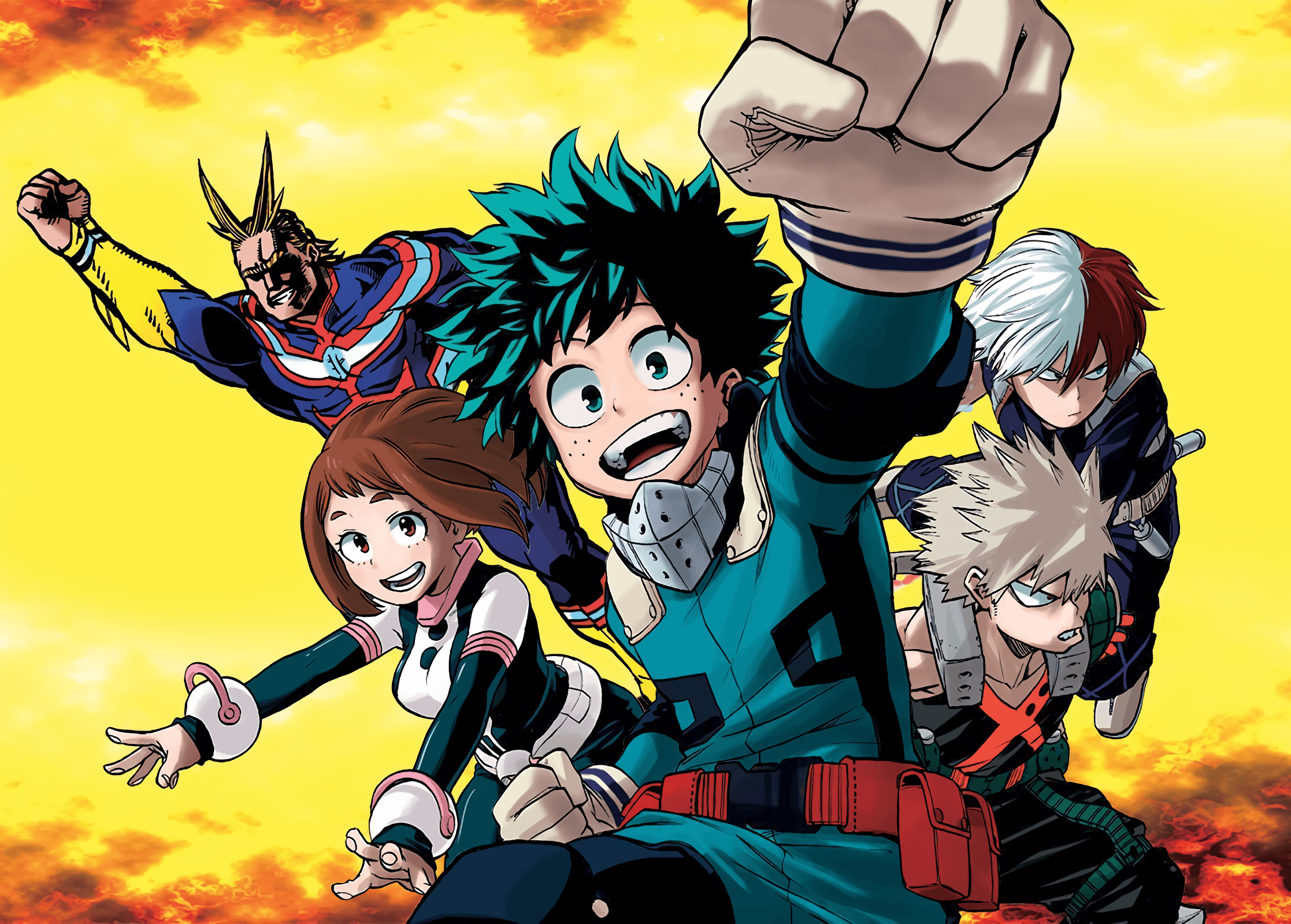 My Hero Academia personaggi, 2234x1600 2K, PC