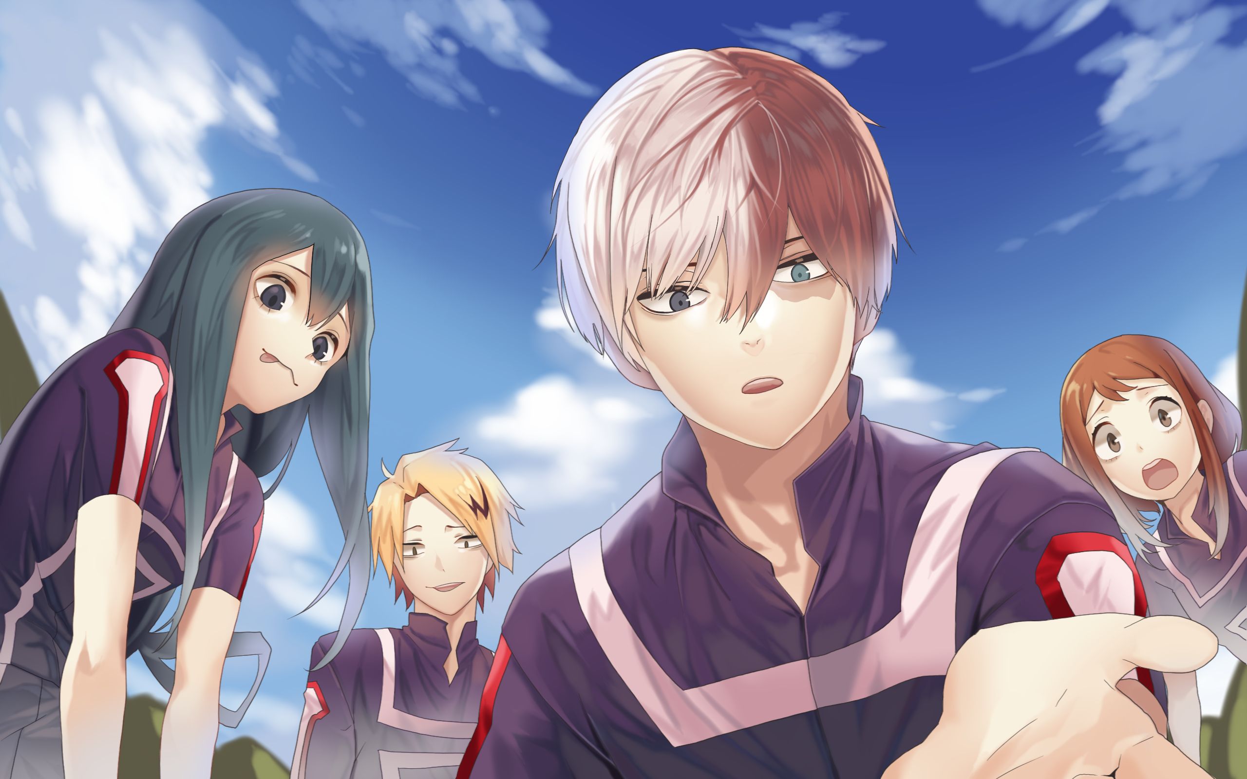 My Hero Academia personaggi gruppo, 1200x1679 Verticale, Telefono