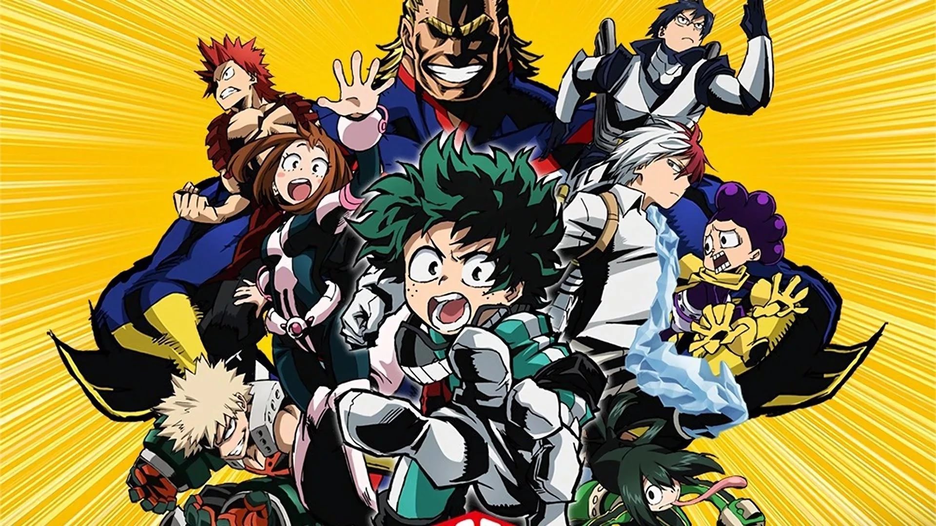 My Hero Academia personaggi gruppo, 1920x1080 Full HD 1080p, PC Desktop