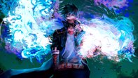 Dabi fiamme blu bianche, 197x111 HD, Desktop