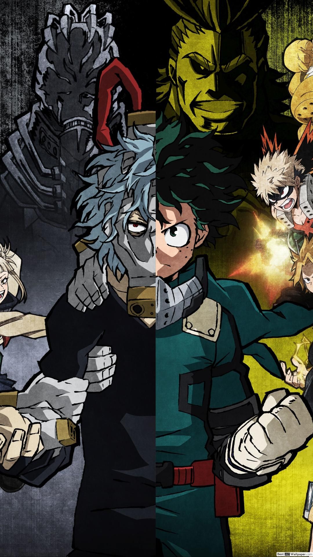 Izuku Midoriya My Hero Academia, 1080x1920 Full HD Verticale, Smartphone