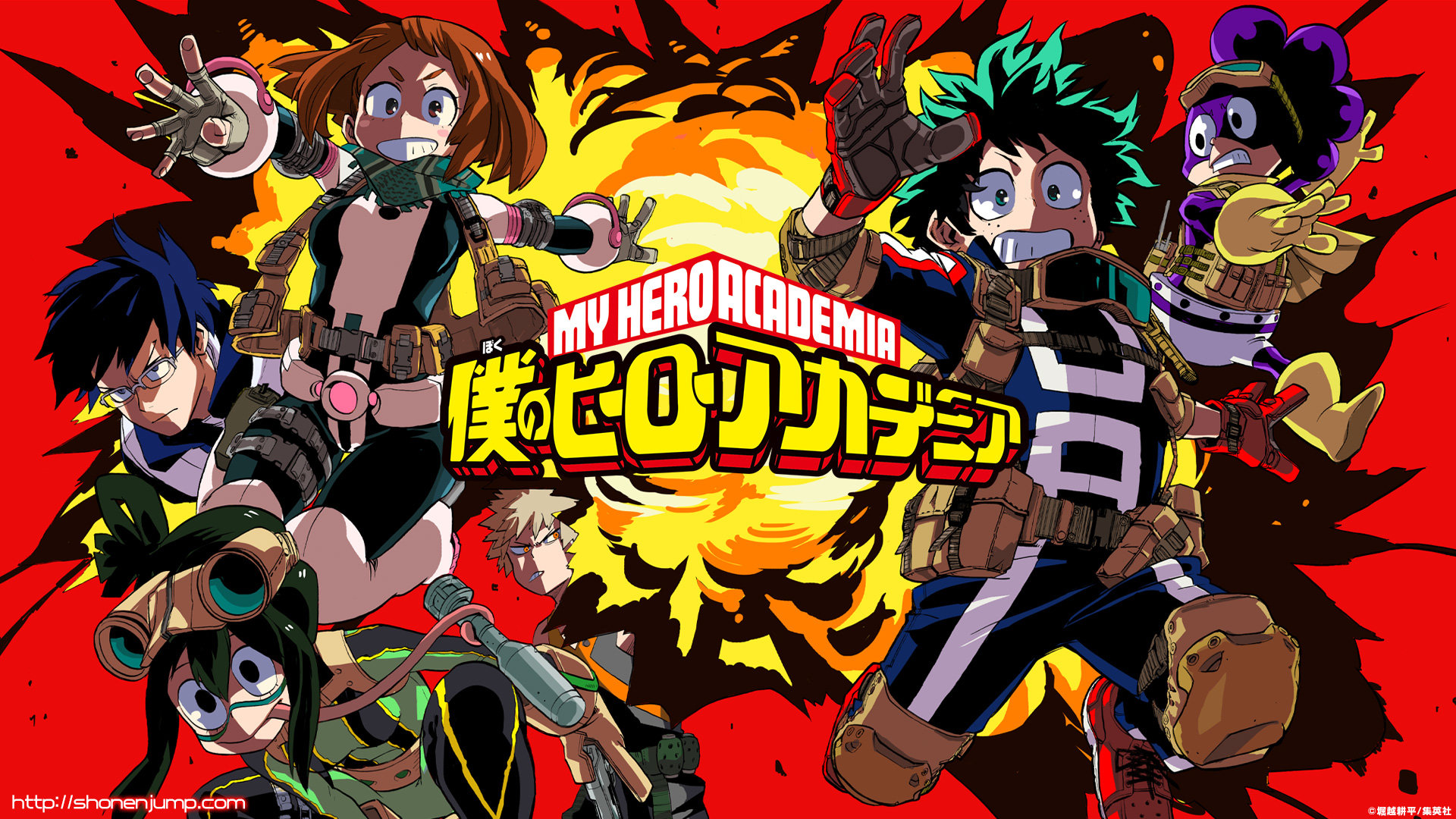 My Hero Academia personaggi gruppo, 1920x1080 1080p, PC Desktop