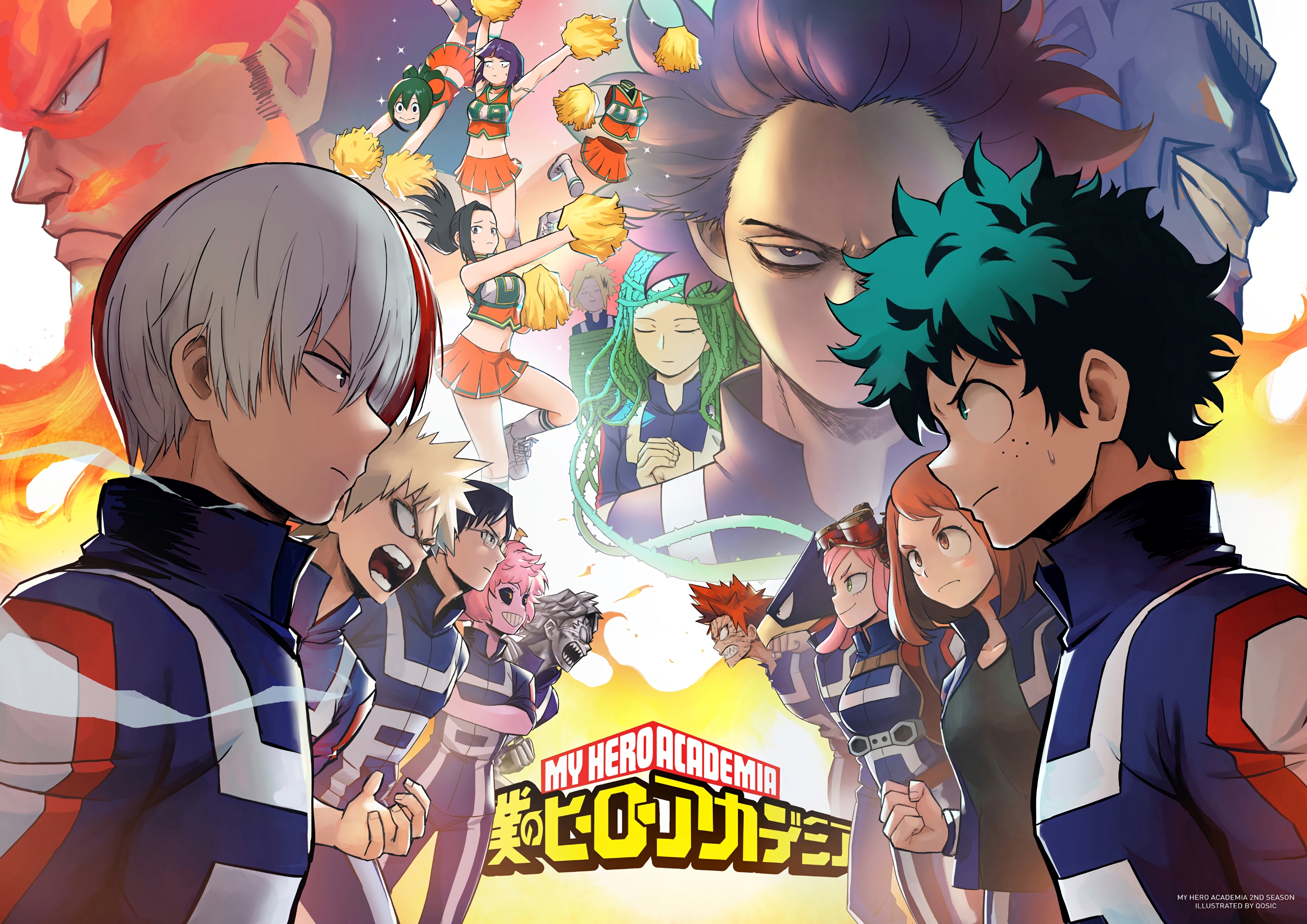 My Hero Academia personaggi anime, 2800x1980 2K+, Monitor Gaming