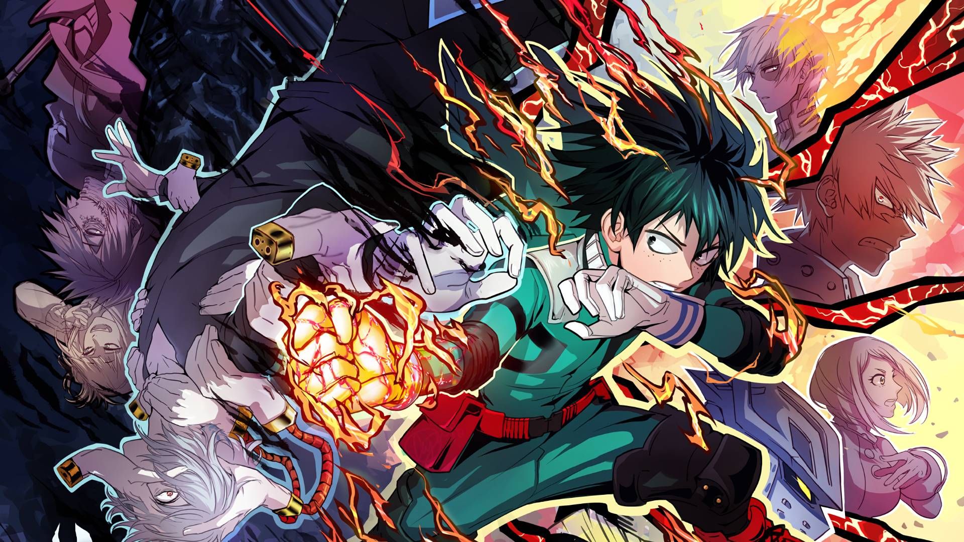Deku My Hero Academia personaggi, One For All, 1920x1080 Full HD 1080p, PC