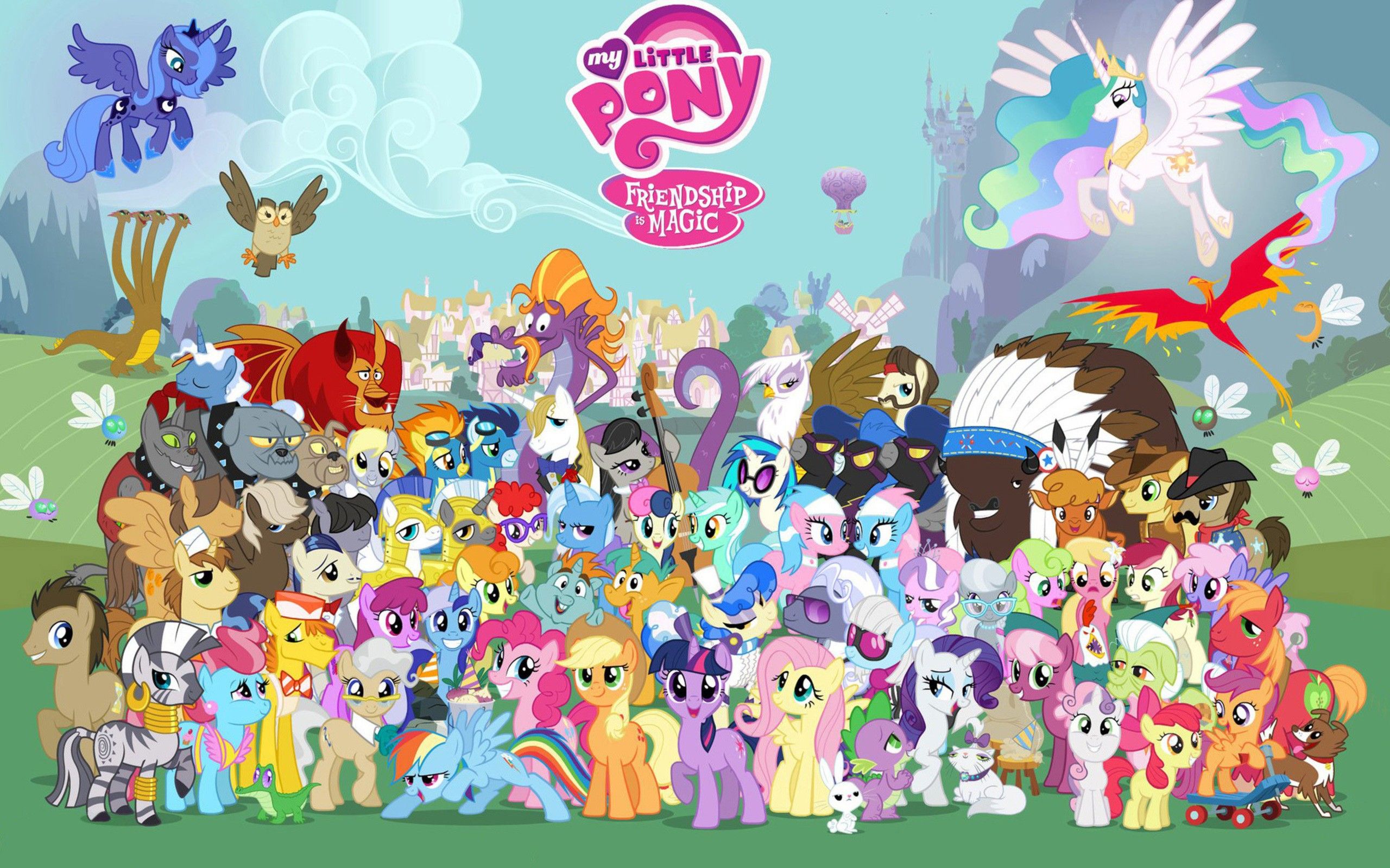 Gruppo pony My Little Pony, 2560x1600 WQXGA, PC
