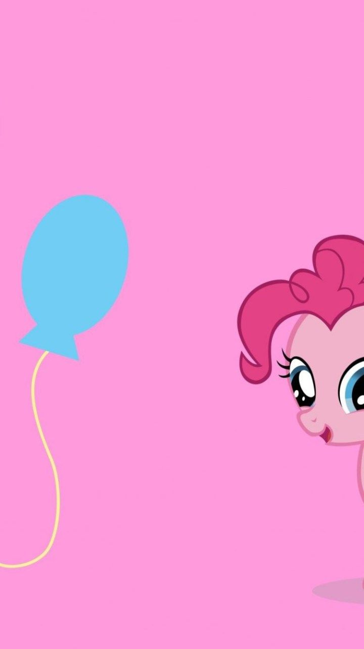 Pinkie Pie con palloncino blu, 720x1281 Full HD Verticale, Smartphone