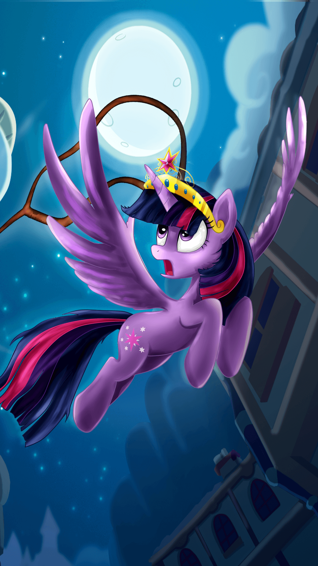 Twilight Sparkle My Little Pony, 1080x1920 Full HD Verticale, Samsung Galaxy