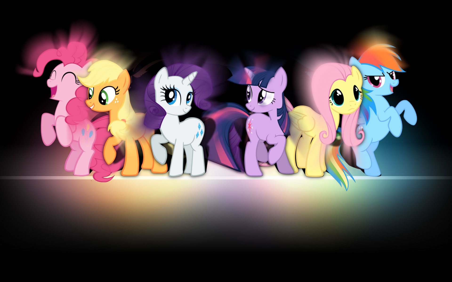 Personaggi My Little Pony colorati, 1920x1200 Full HD+ WUXGA, PC Desktop