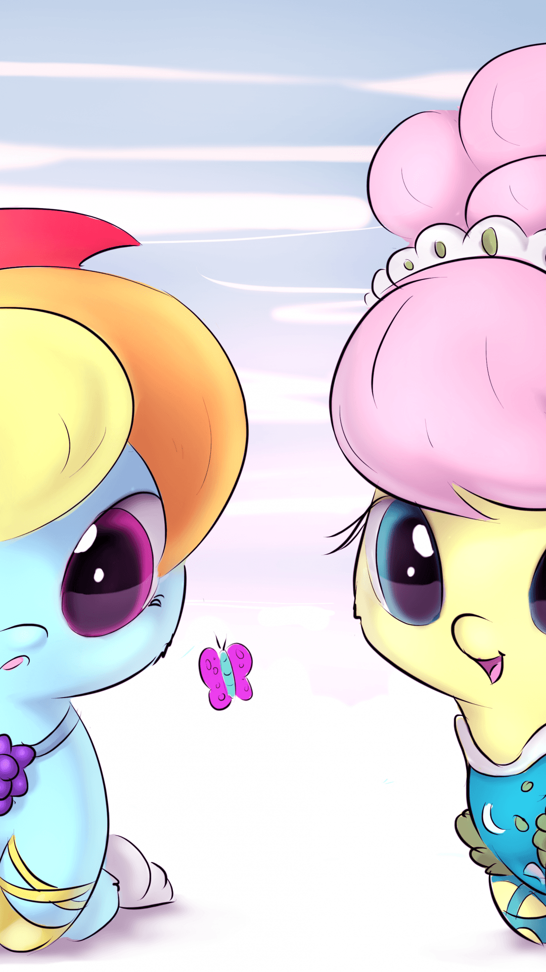 My Little Pony pony chibi, 1080x1920 Verticale, Telefono