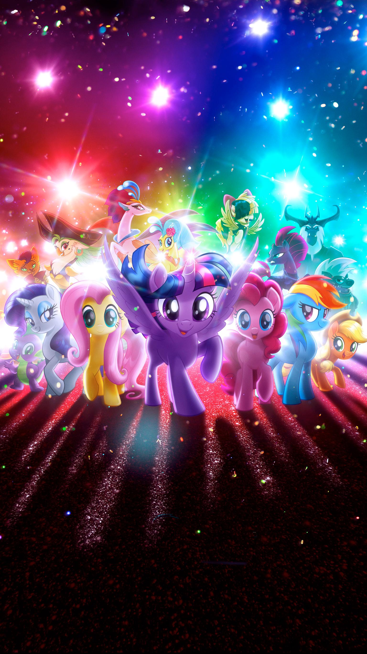 My Little Pony personaggi gruppo, 1536x2732 Full HD Verticale, iPhone