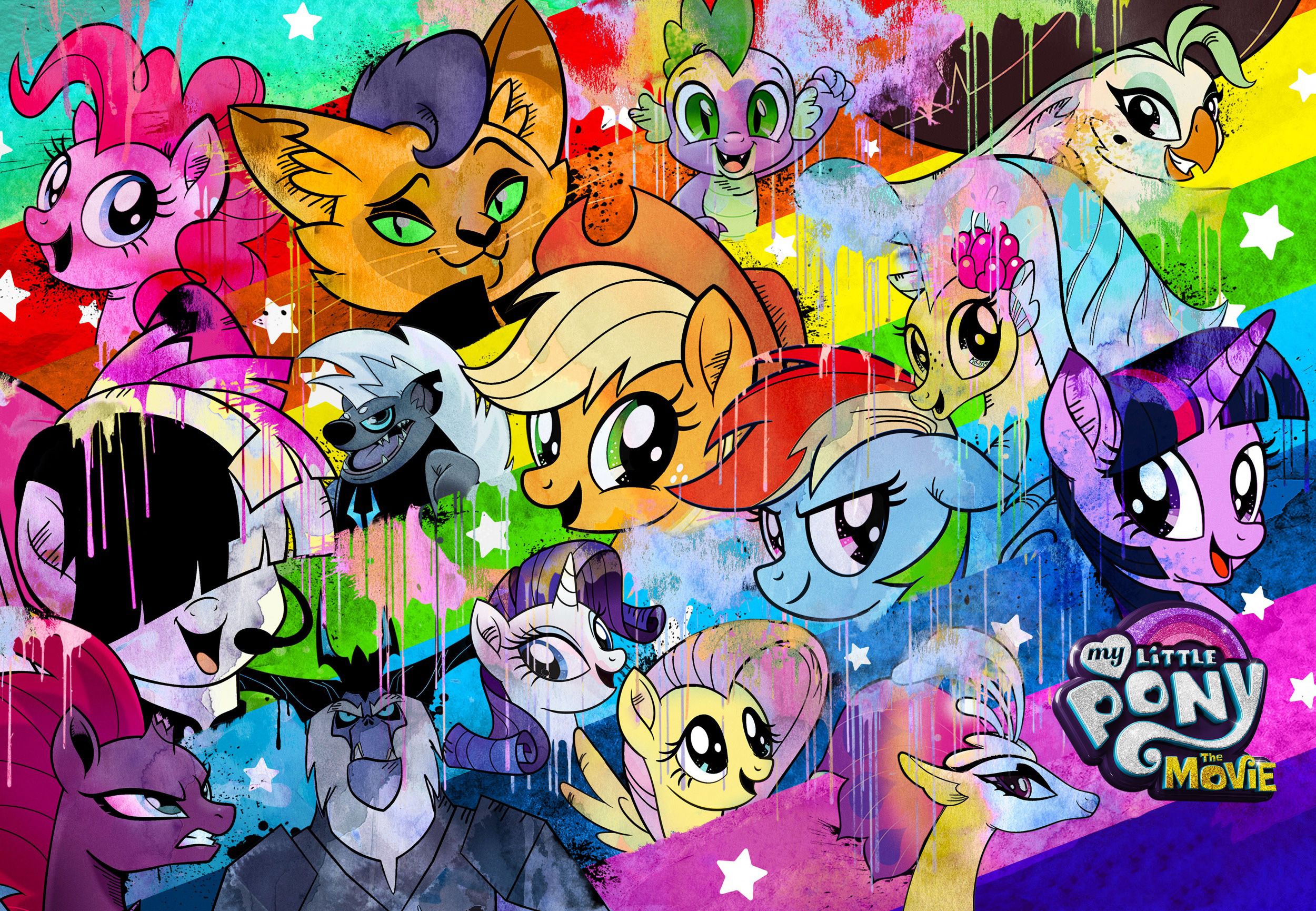 My Little Pony personaggi colorati, 2500x1730 Hi-Res, Desktop