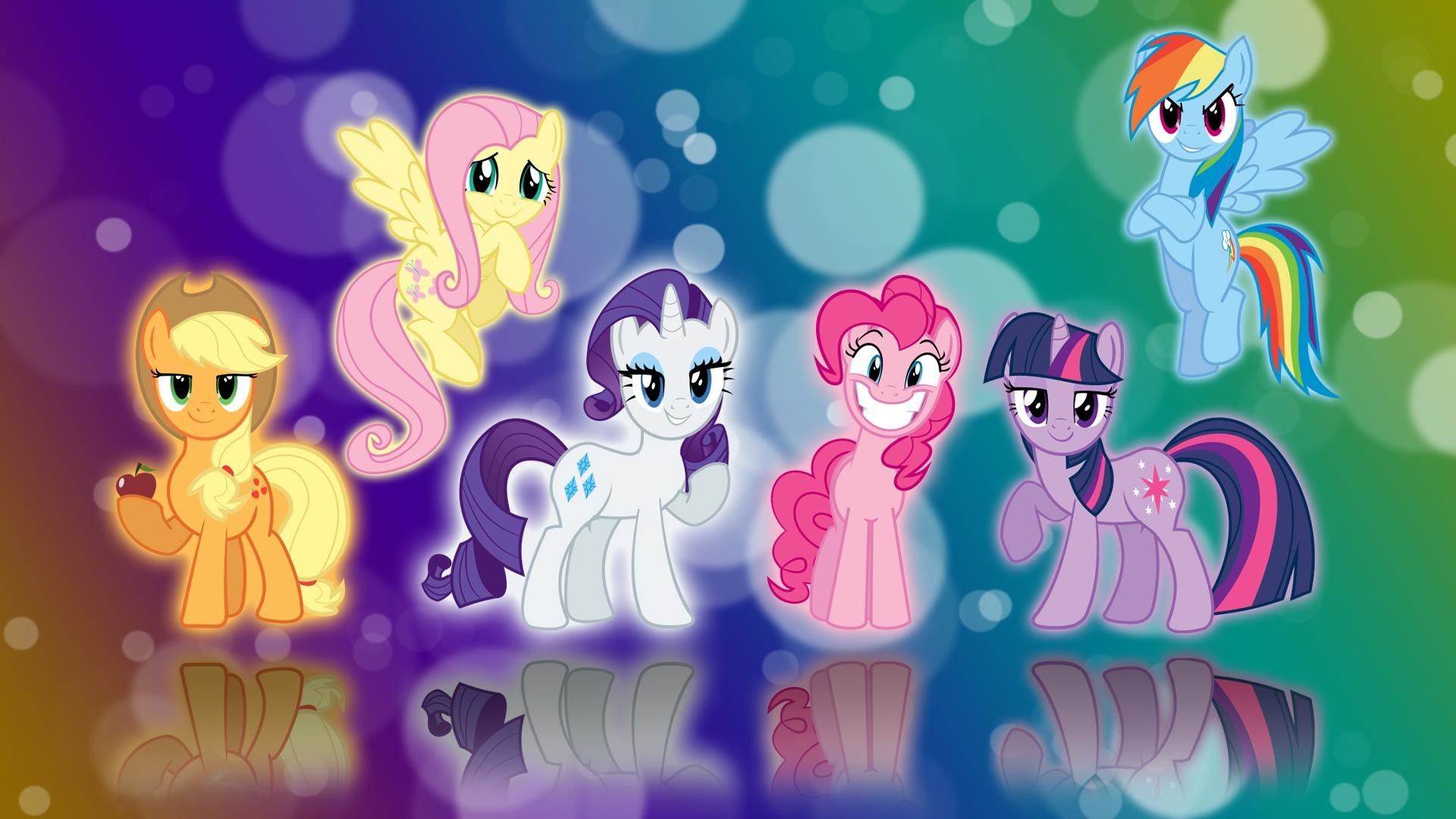 Personaggi My Little Pony gruppo, 1920x1080 Full HD 1080p, Laptop