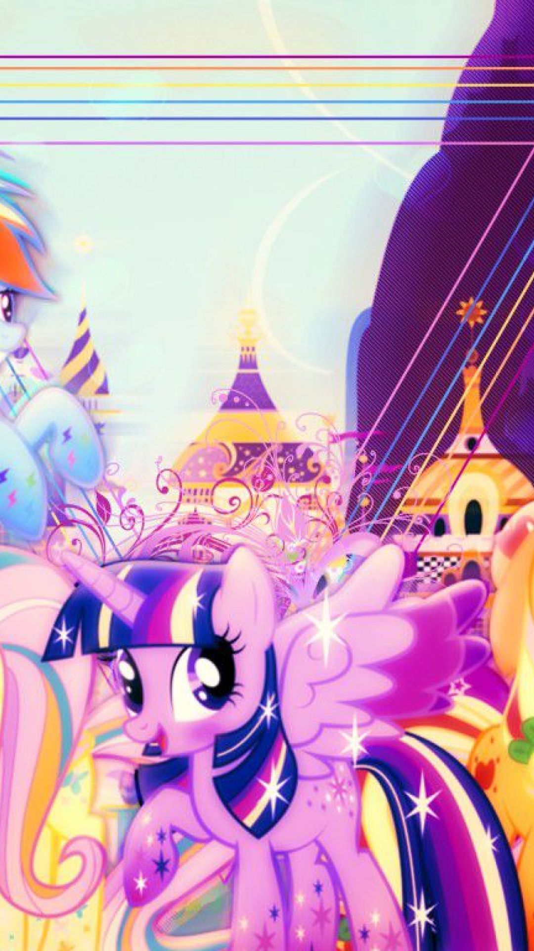 My Little Pony Twilight Sparkle personaggi, 1080x1920 Verticale, Telefono