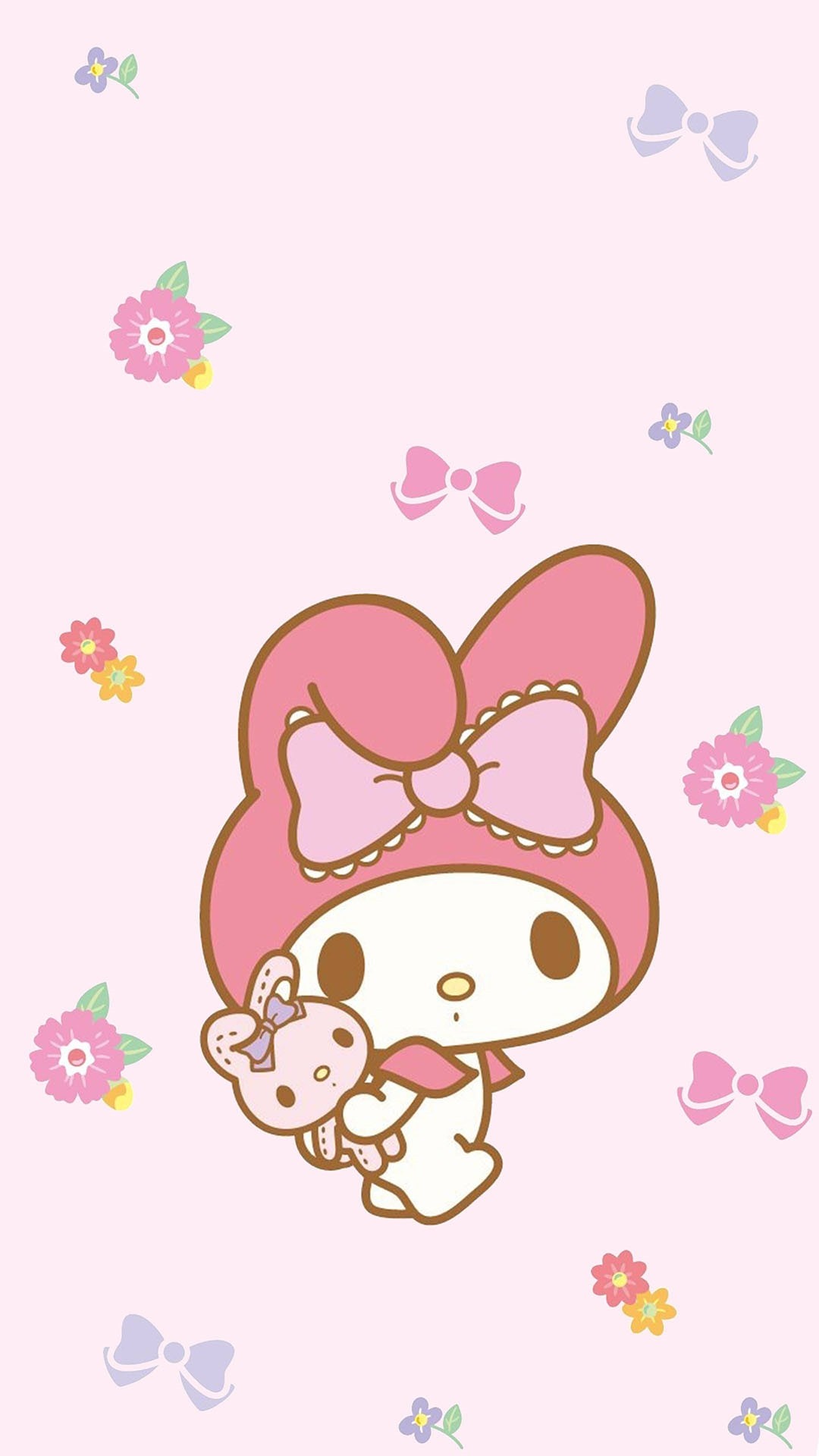 My Melody con coniglietto rosa, 1080x1920 Full HD Verticale, Samsung Galaxy