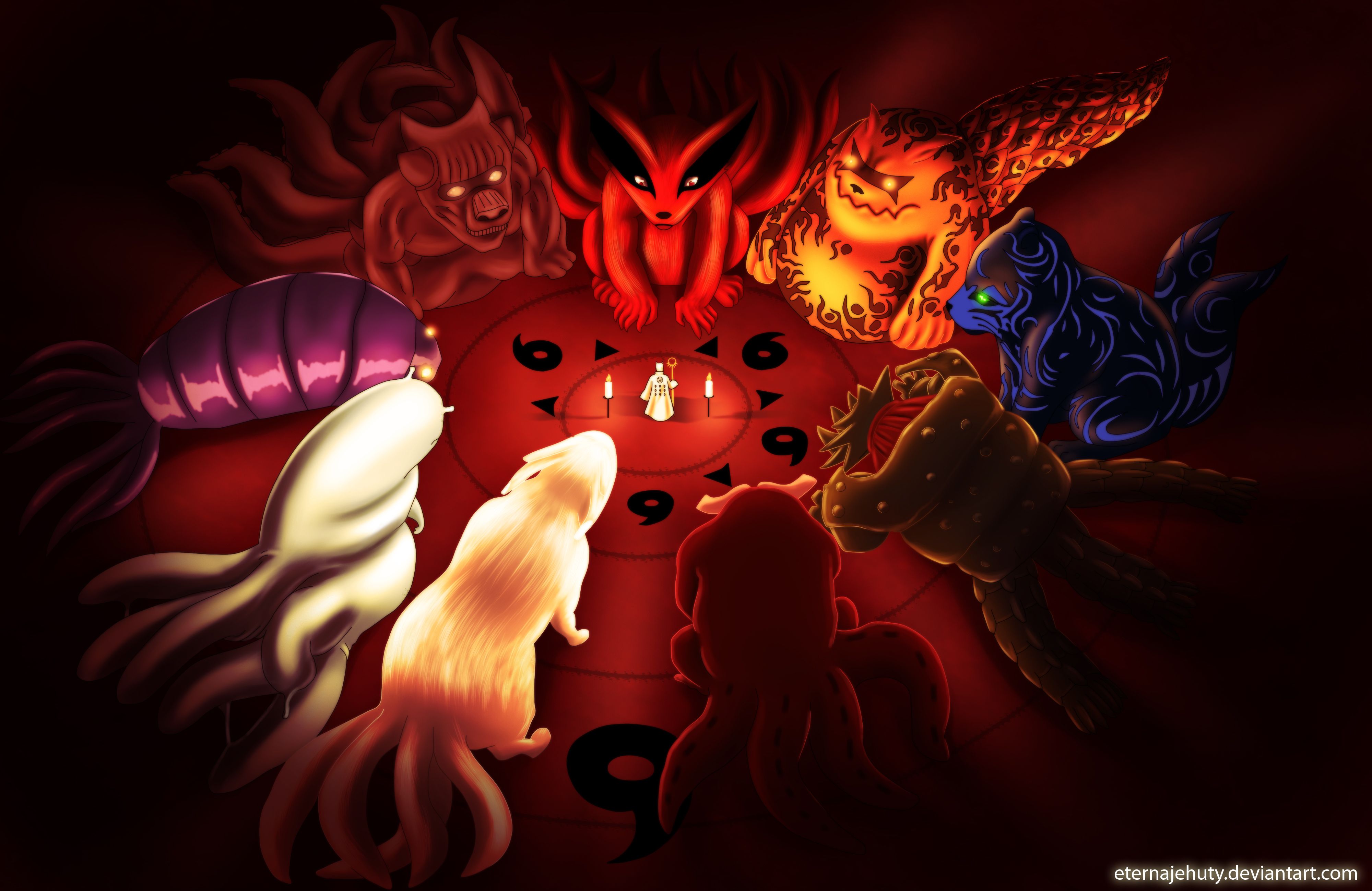 Naruto Kurama, 4000x2600 4K, Desktop 4K
