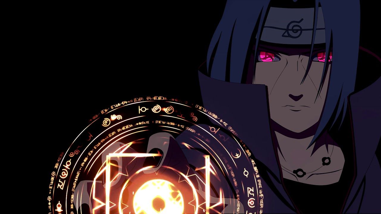 Itachi Uchiha Sharingan Naruto, 1280x720 HD, Desktop