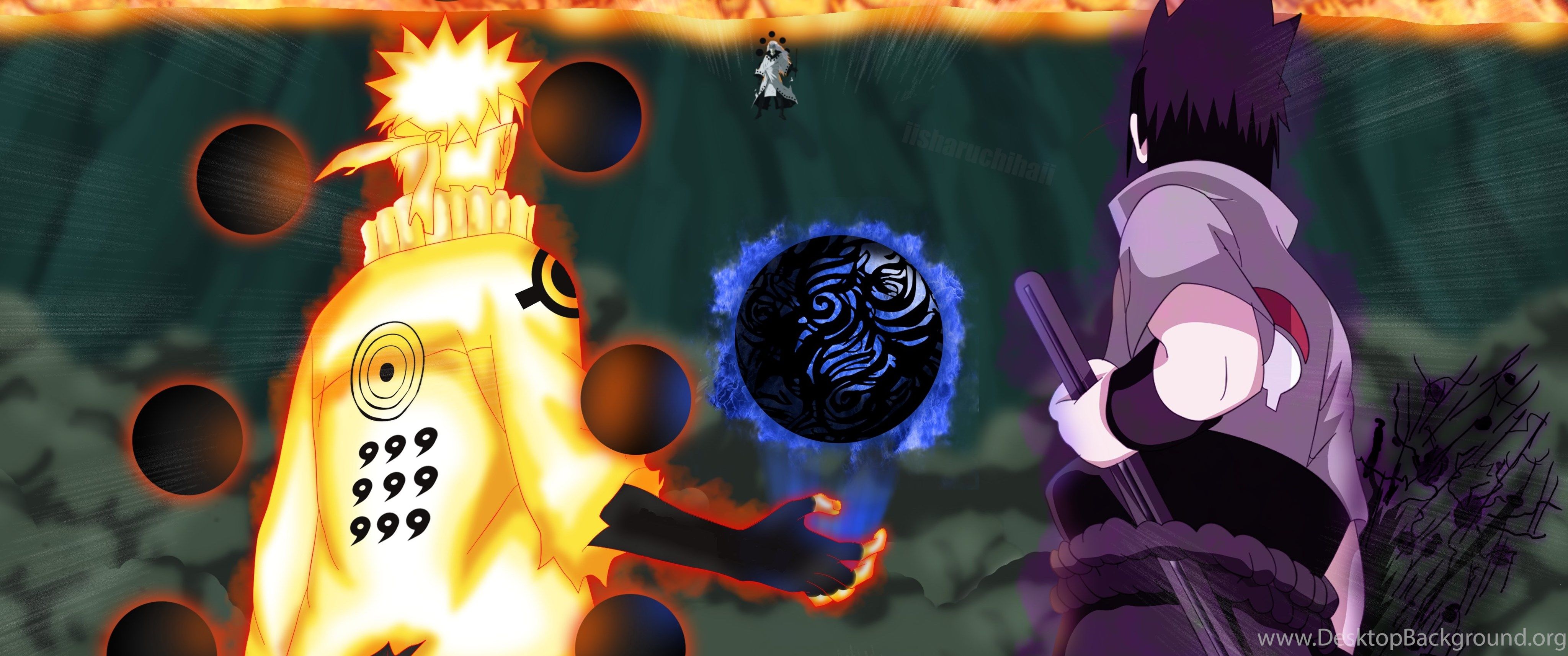 Naruto e Sasuke fulmini, 1920x1200 Full HD+, PC