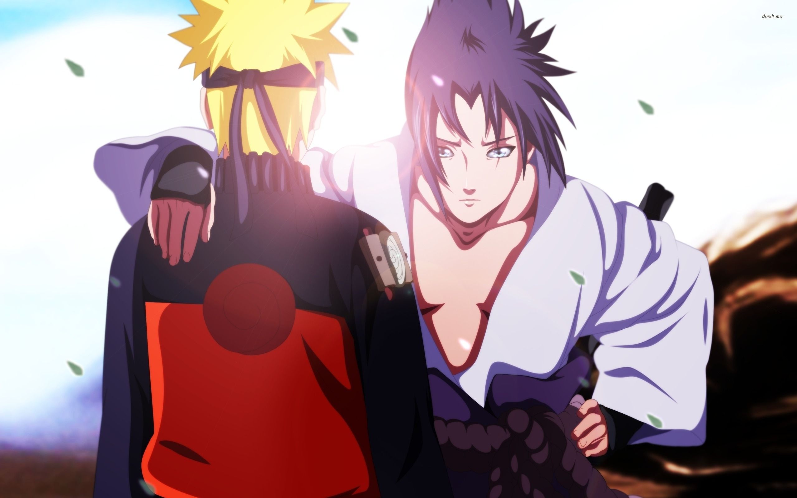 Naruto e Sasuke insieme, 2560x1600 2K, MacBook Pro