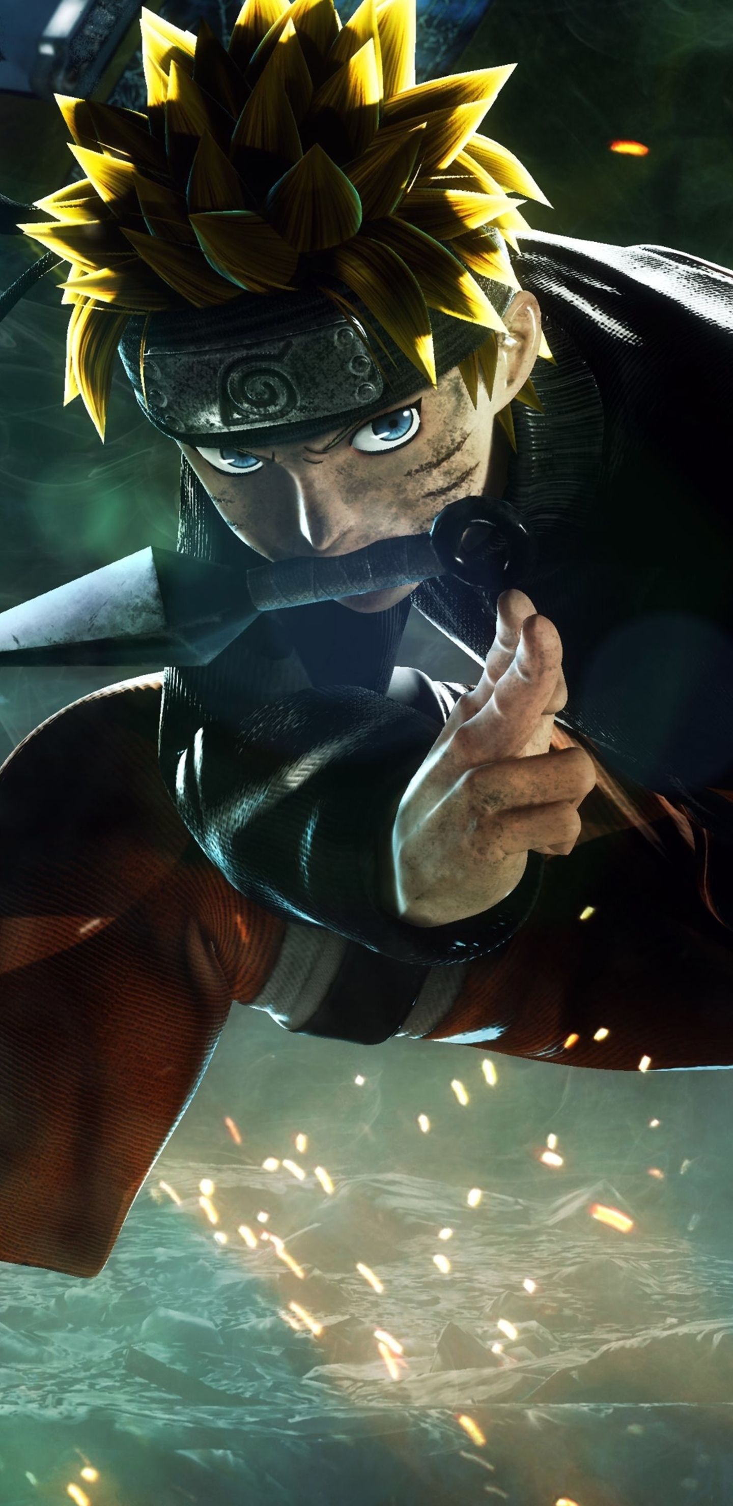 Naruto Uzumaki modalità Sage, 1440x2960 Full HD Verticale, Smartphone