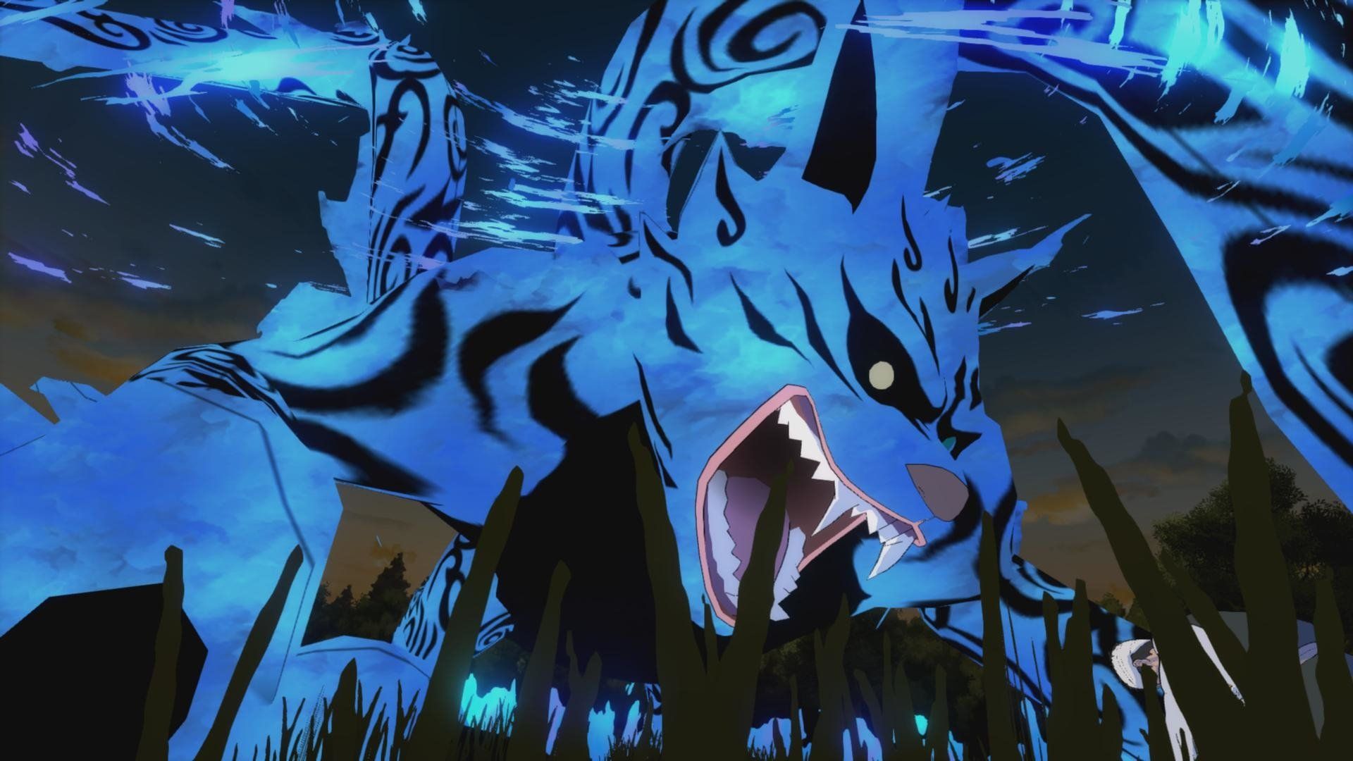 Matatabi Naruto blu, 1920x1080 Full HD 1080p, Desktop