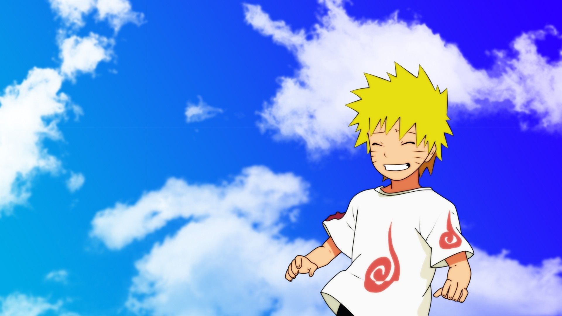 Naruto bambino cielo blu, 1920x1080 Full HD, PC