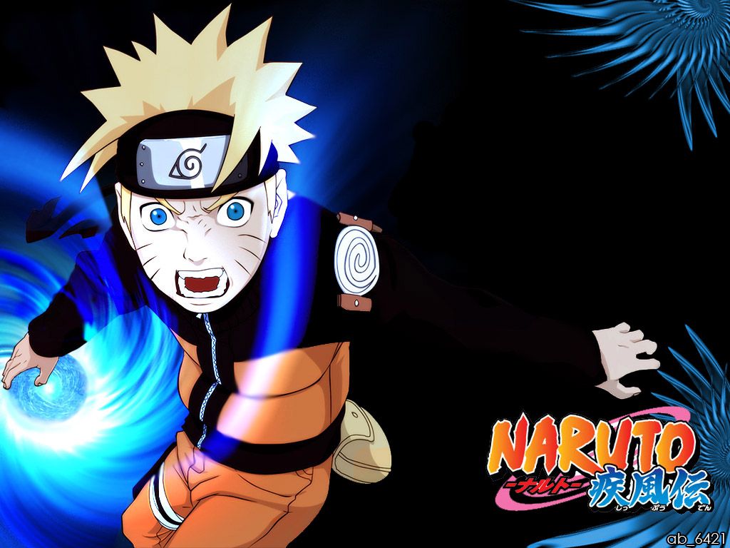 Naruto Rasengan blu, 1024x768 HD, PC