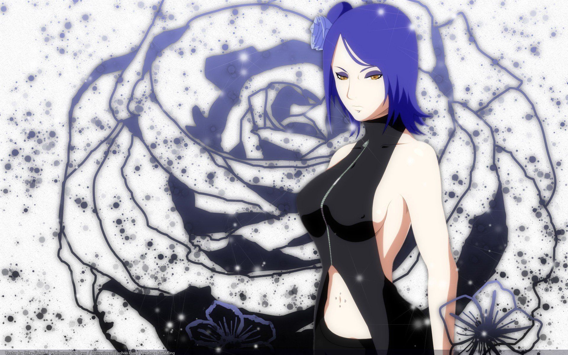 Konan Naruto capelli blu, 1920x1200 Full HD+, Laptop