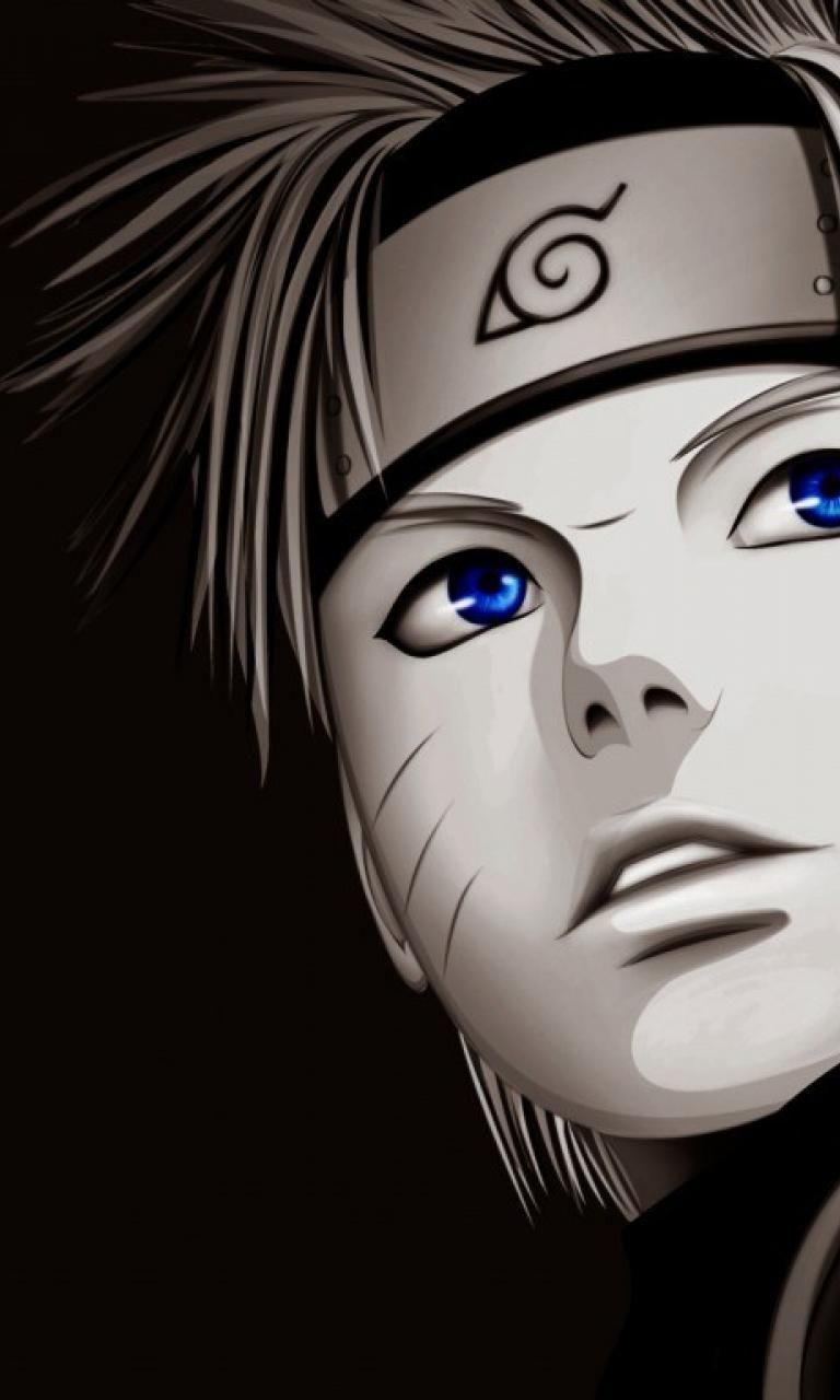 Naruto Uzumaki occhi blu, 768x1280 Full HD Verticale, iPhone