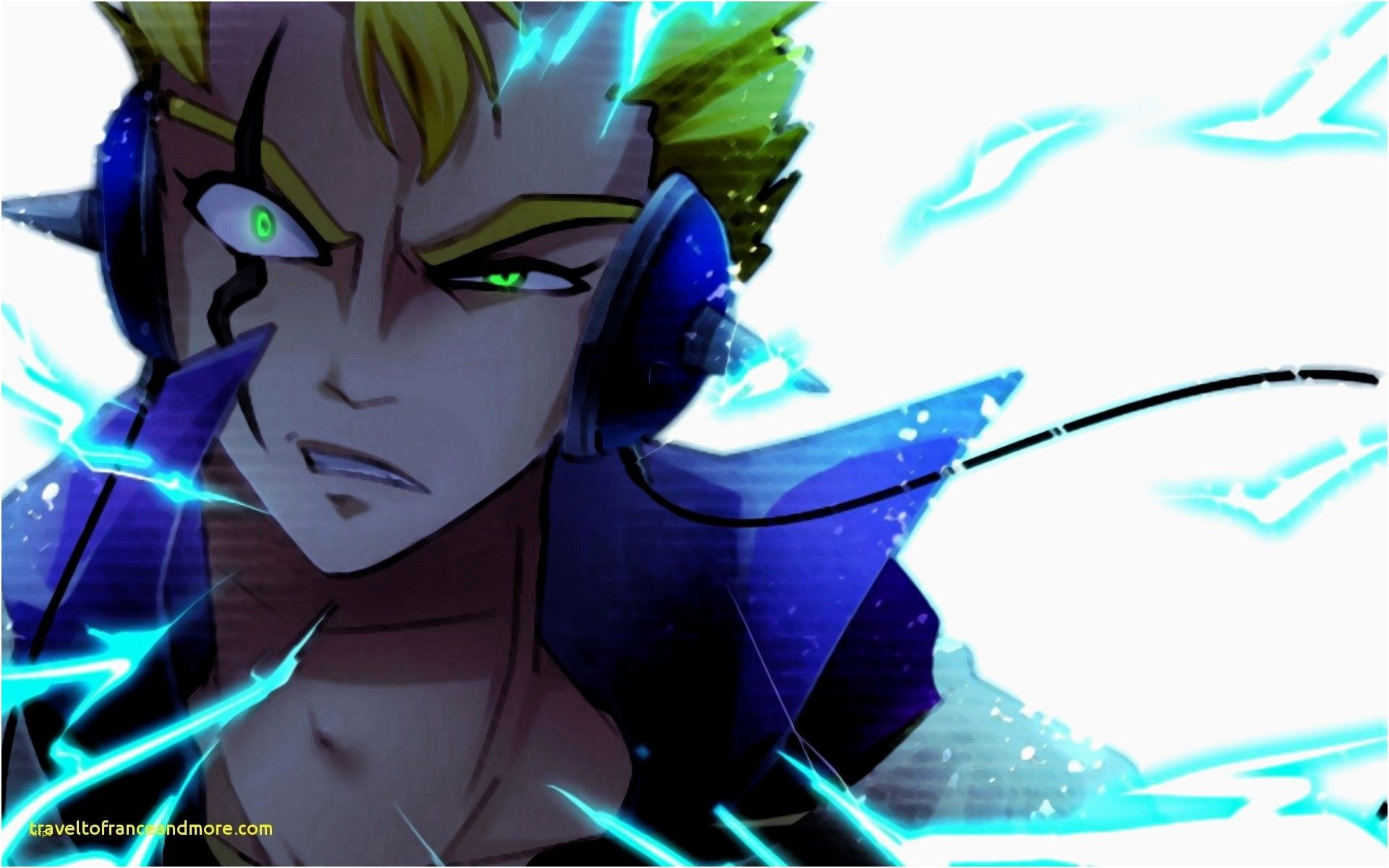 Personaggio anime blu elettrico, 1920x1200 Full HD+ WUXGA, PC Desktop