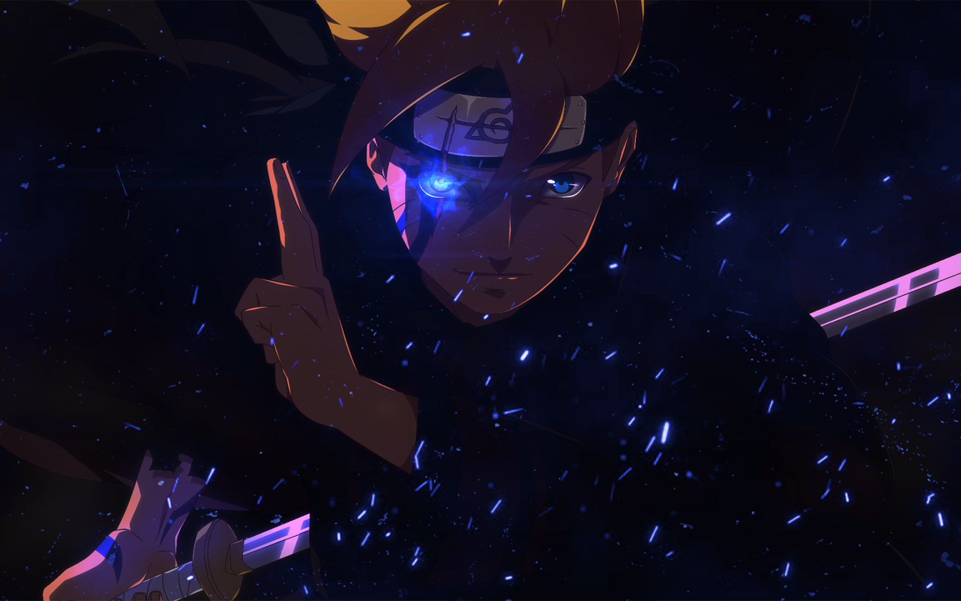 Boruto Uzumaki occhio blu, 1920x1200 Full HD+, Desktop