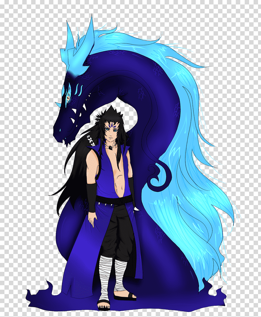 Sasuke Uchiha drago blu, 880x1067 Verticale, Mobile