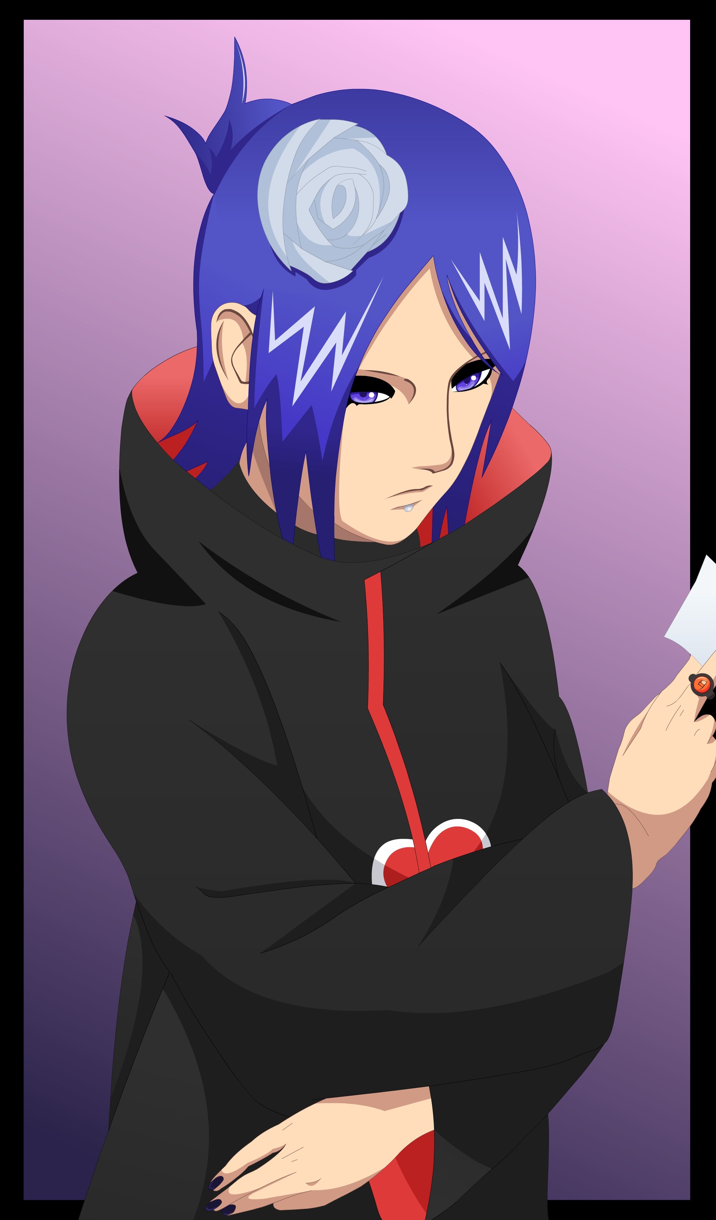 Konan Akatsuki Naruto Shippuden, 2349x4000 Full HD Verticale, Smartphone