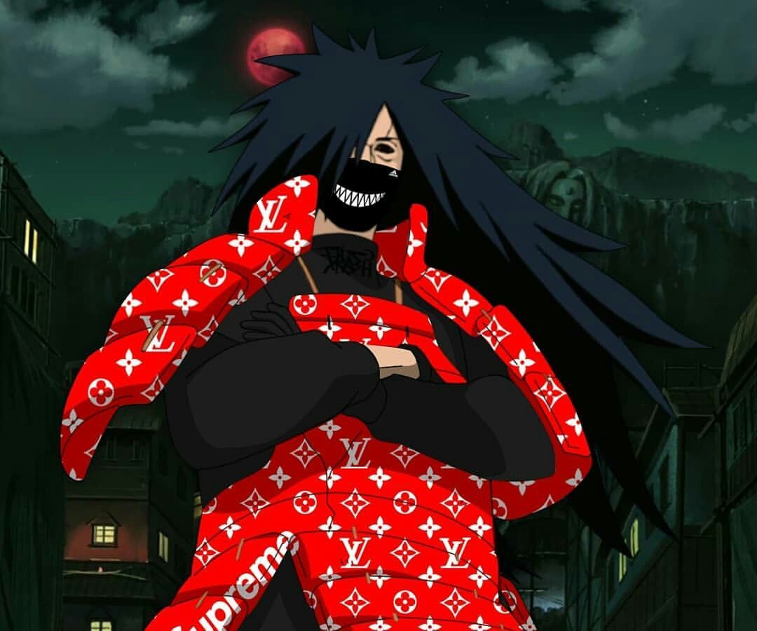 Madara Uchiha Supreme Louis Vuitton, moda di lusso, 1080x900 HD, Desktop