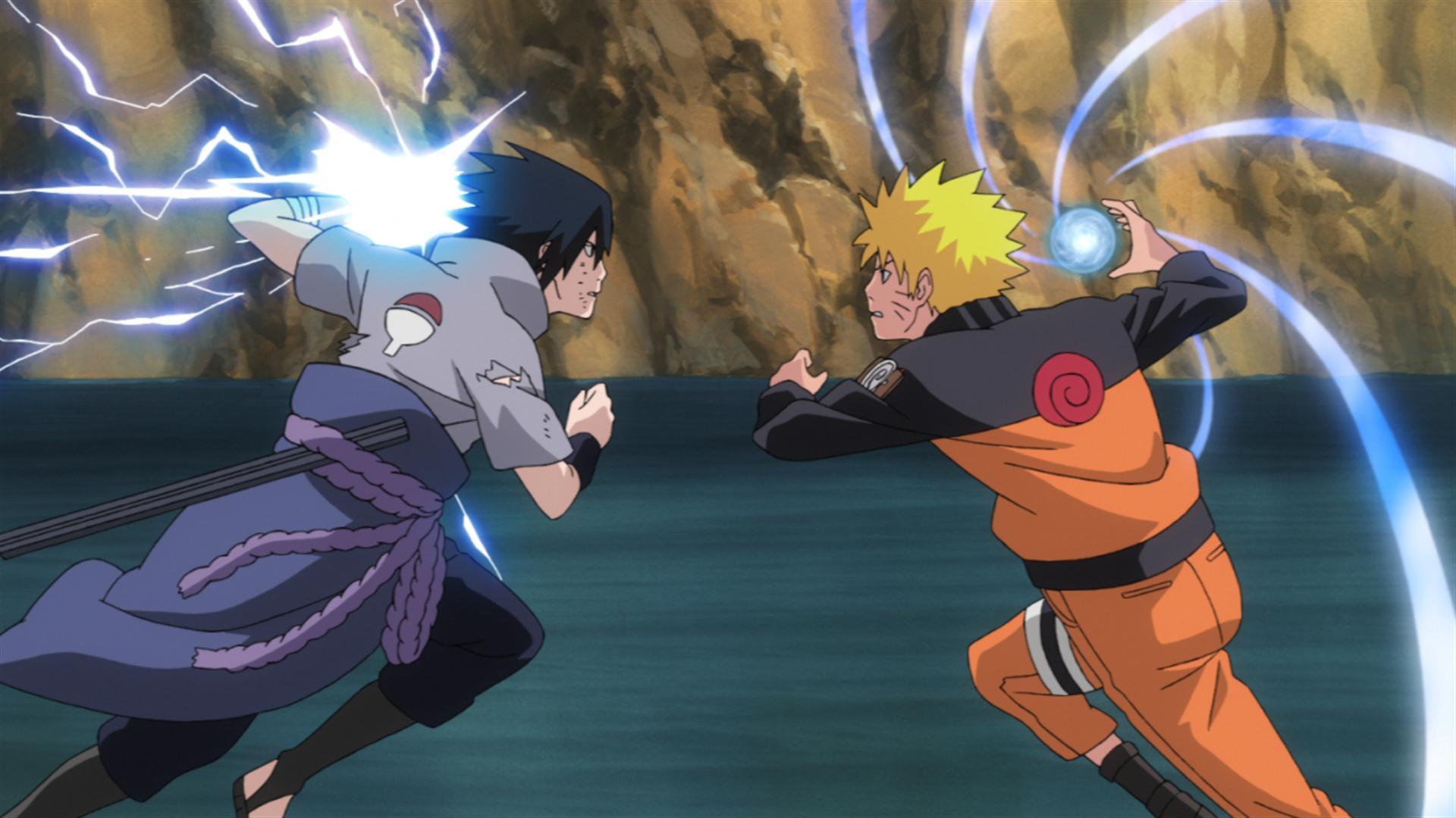 Naruto vs Sasuke battaglia, ninja, 1920x1080 1080p, PC