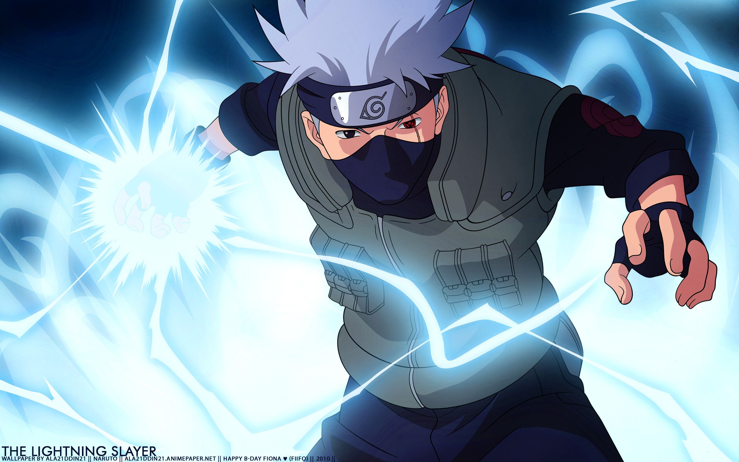 Kakashi Hatake Chidori Naruto, 2560x1600 WQXGA, Desktop