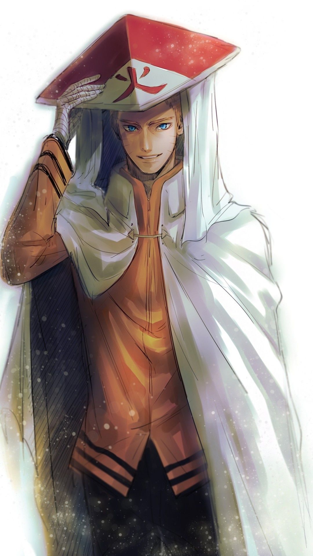 Naruto Hokage mantello bianco, 1080x1920 Full HD Verticale, iPhone